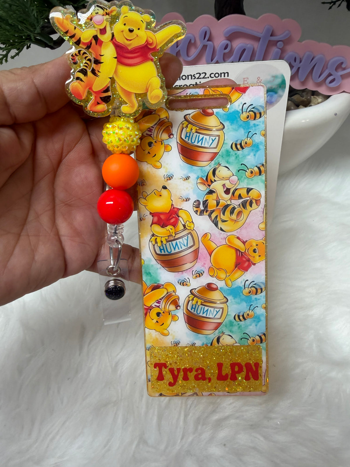 Bear and Tiger Badge Buddy Set