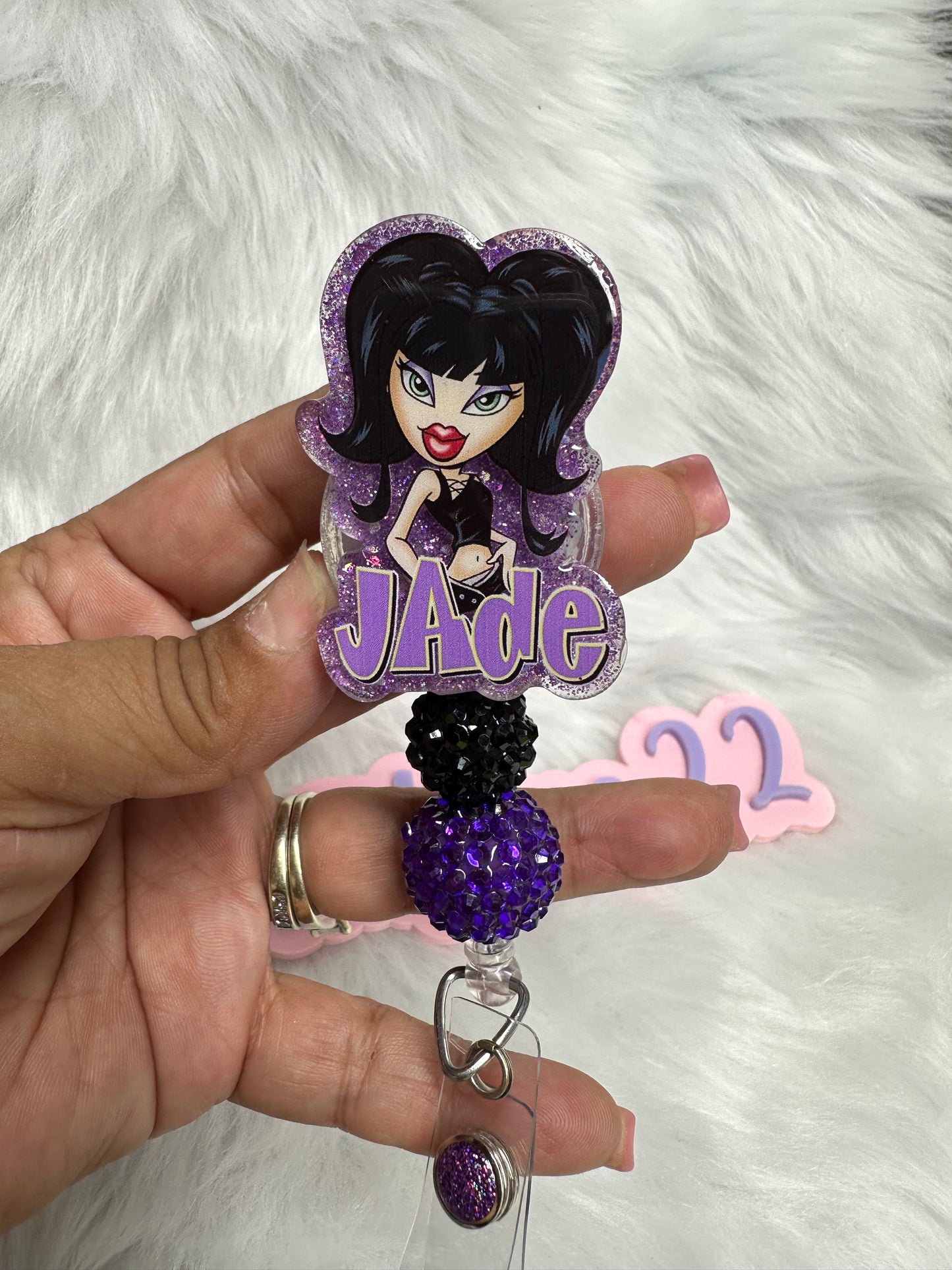 Jane Bratz Badge Reel