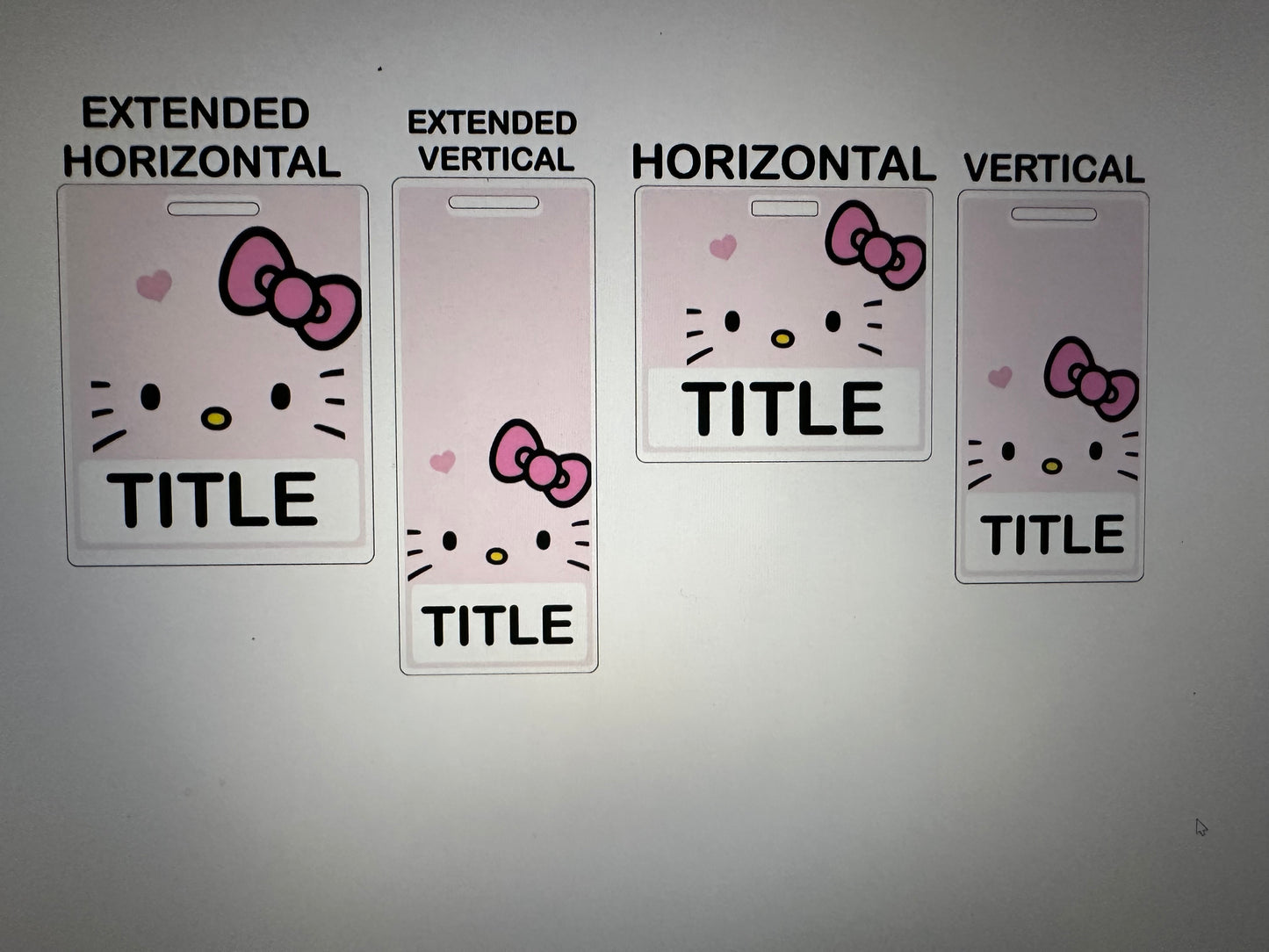 Kitty Badge Buddy Set