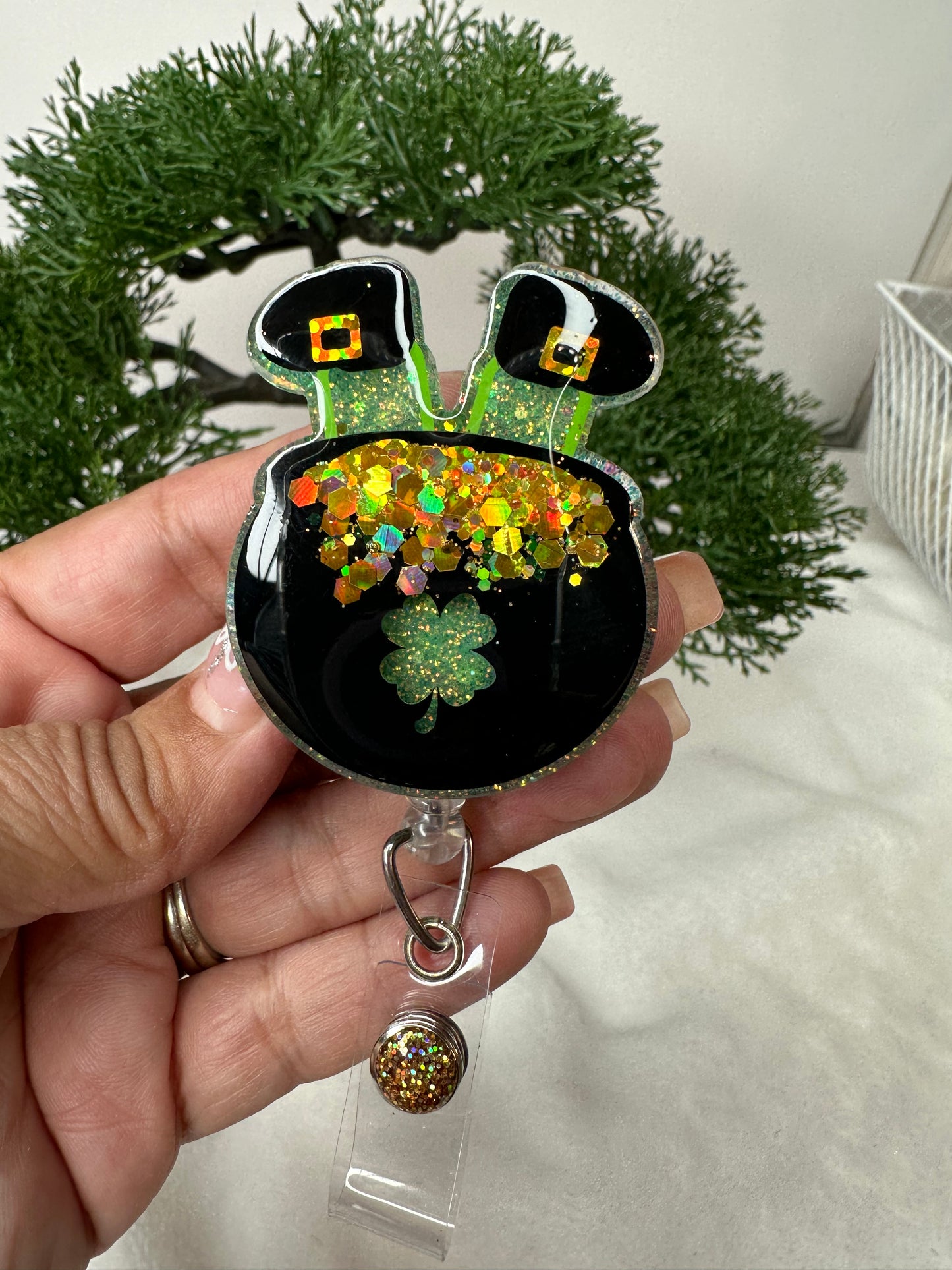 Pot of Gold Badge Reel