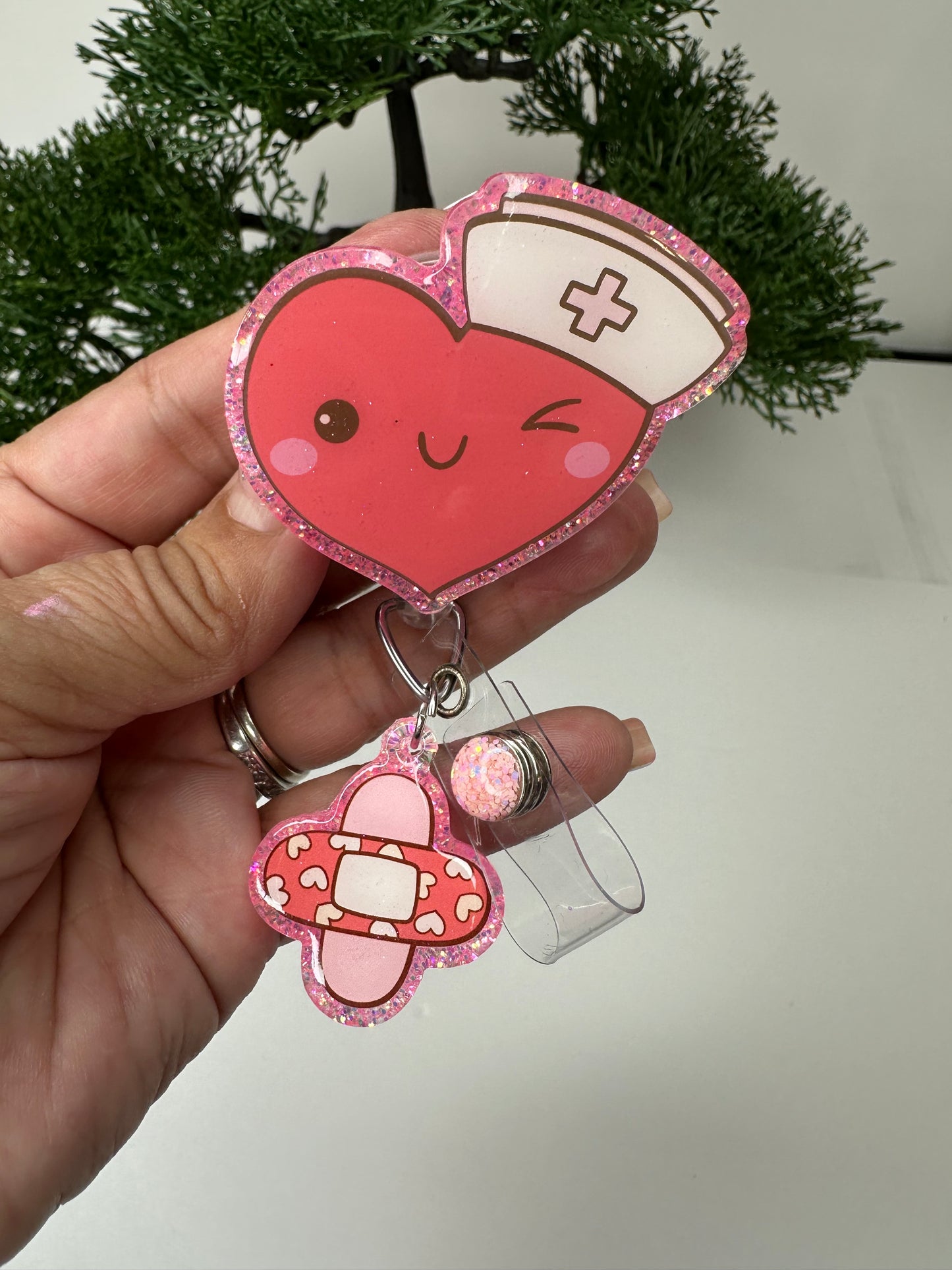 Nurse Love Badge Reel