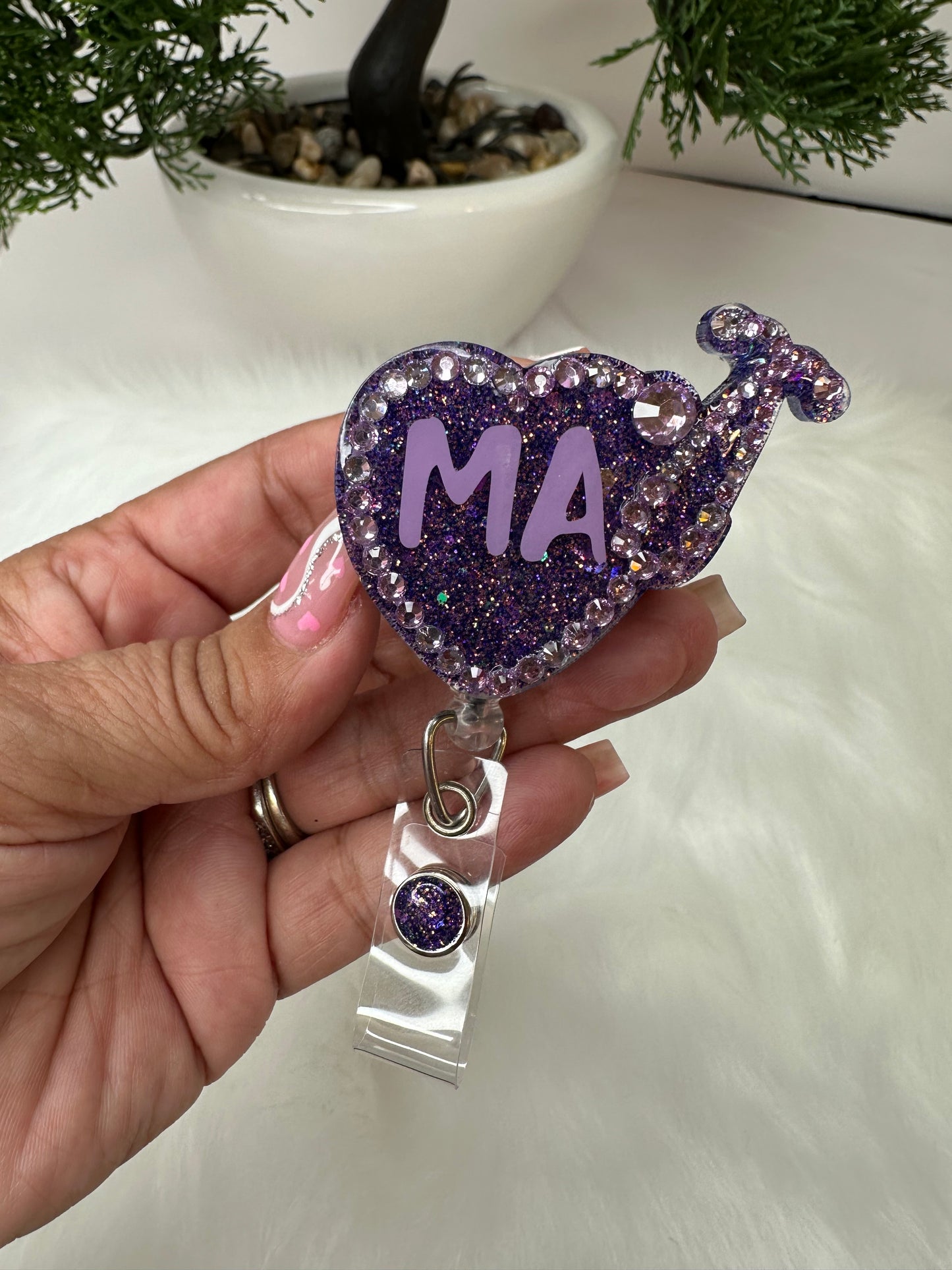 MA Nurse Heart Badge Reel