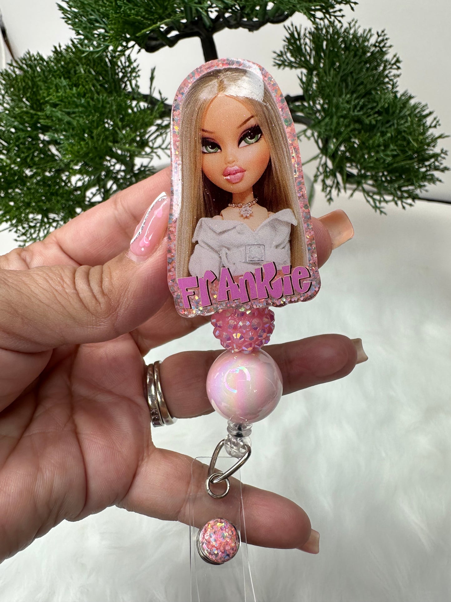 Frankie Bratz Doll Badge Reel