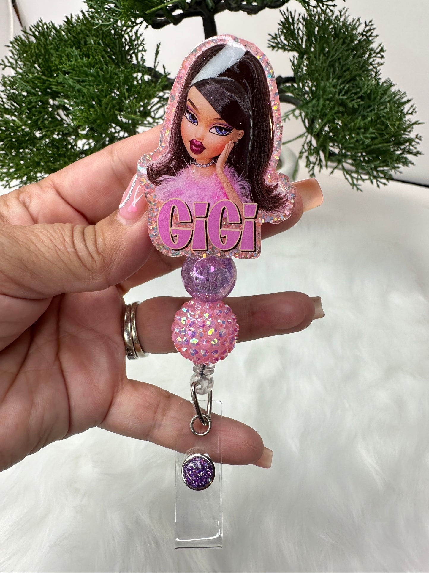 Gigi Bratz Doll Badge Reel