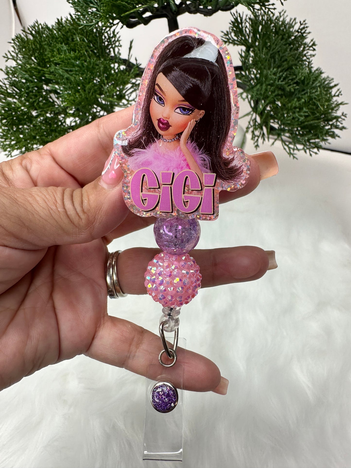 Gigi Bratz Doll Badge Reel