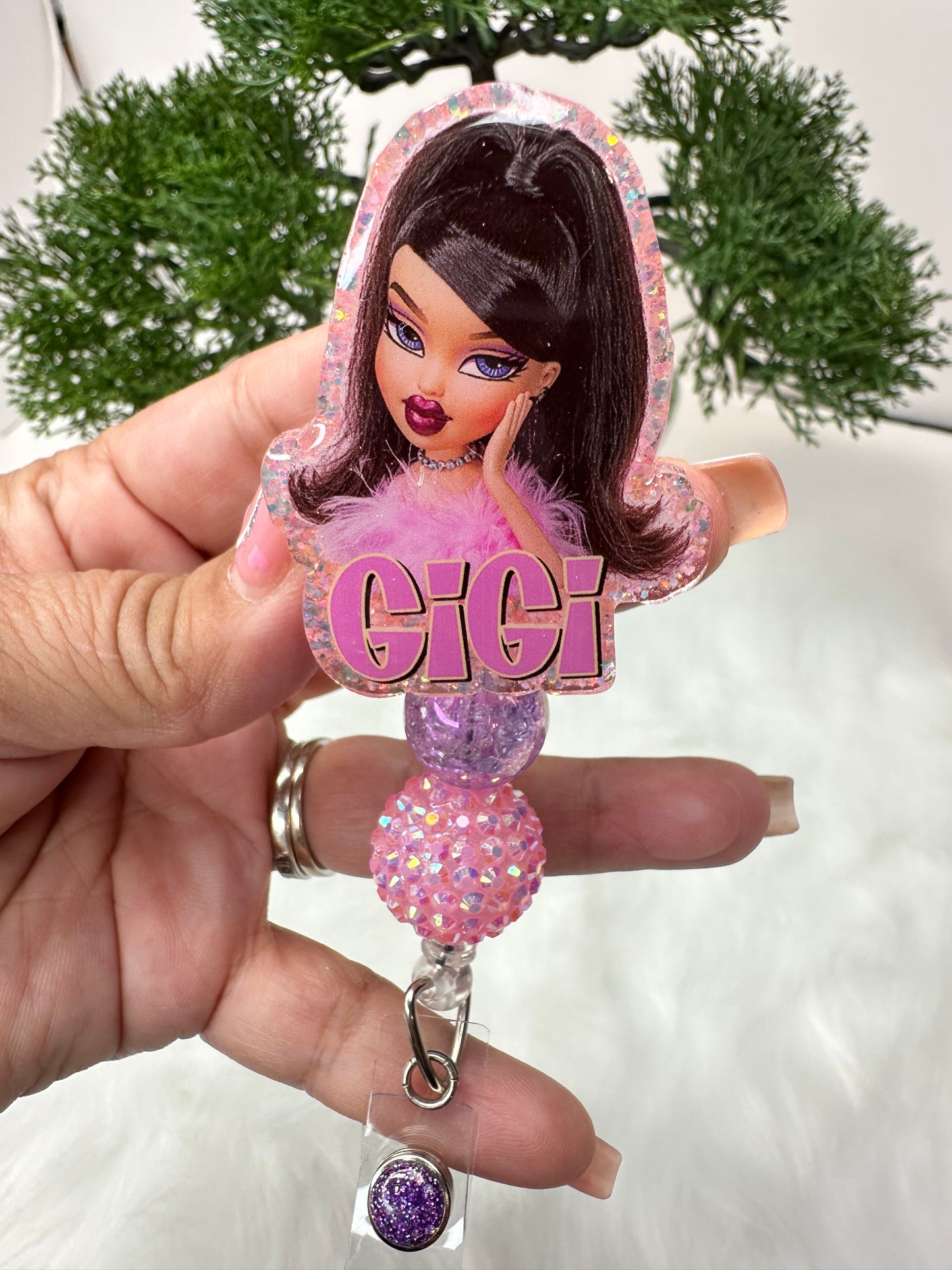 Gigi Bratz Doll Badge Reel