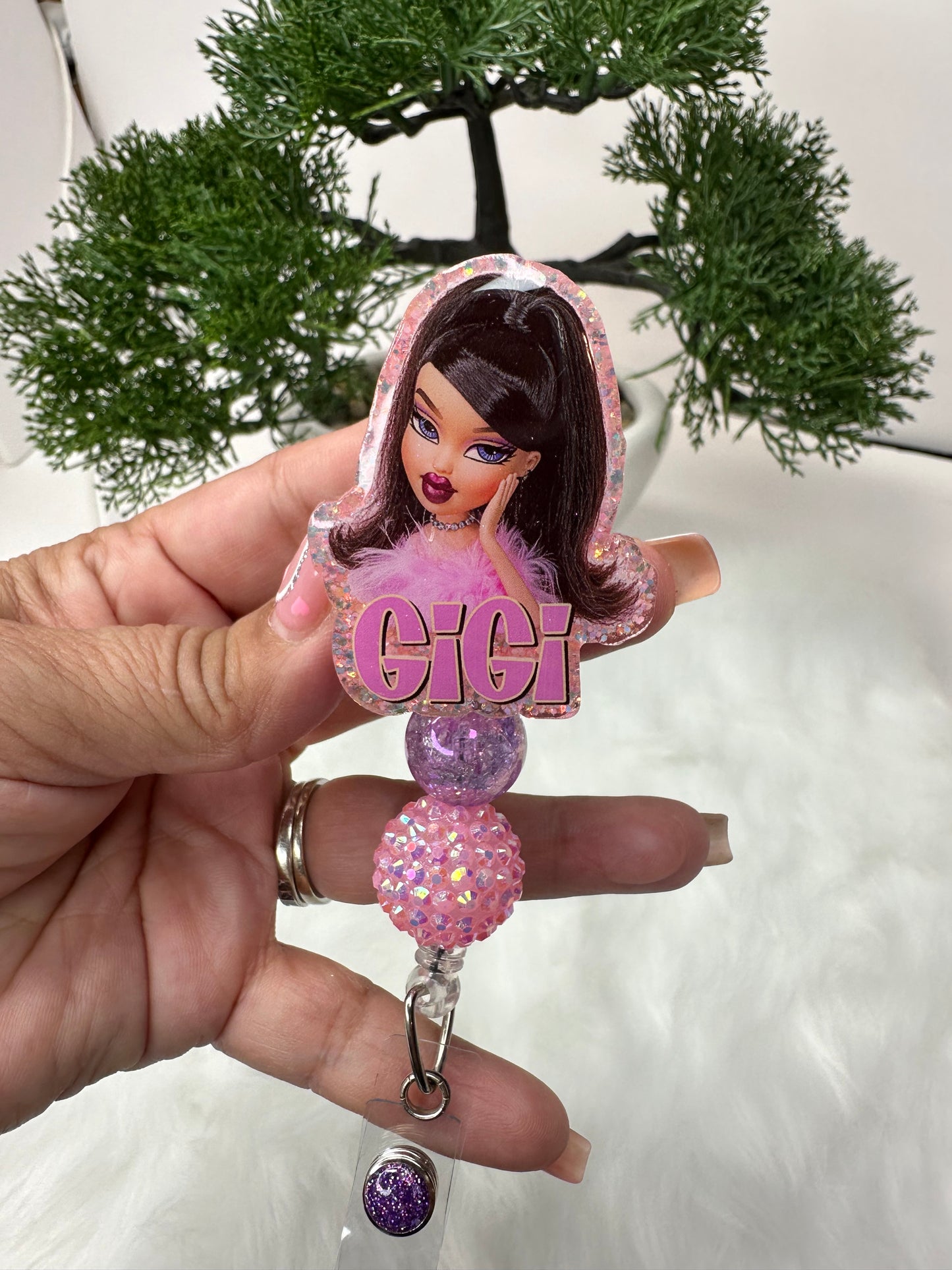Gigi Bratz Doll Badge Reel