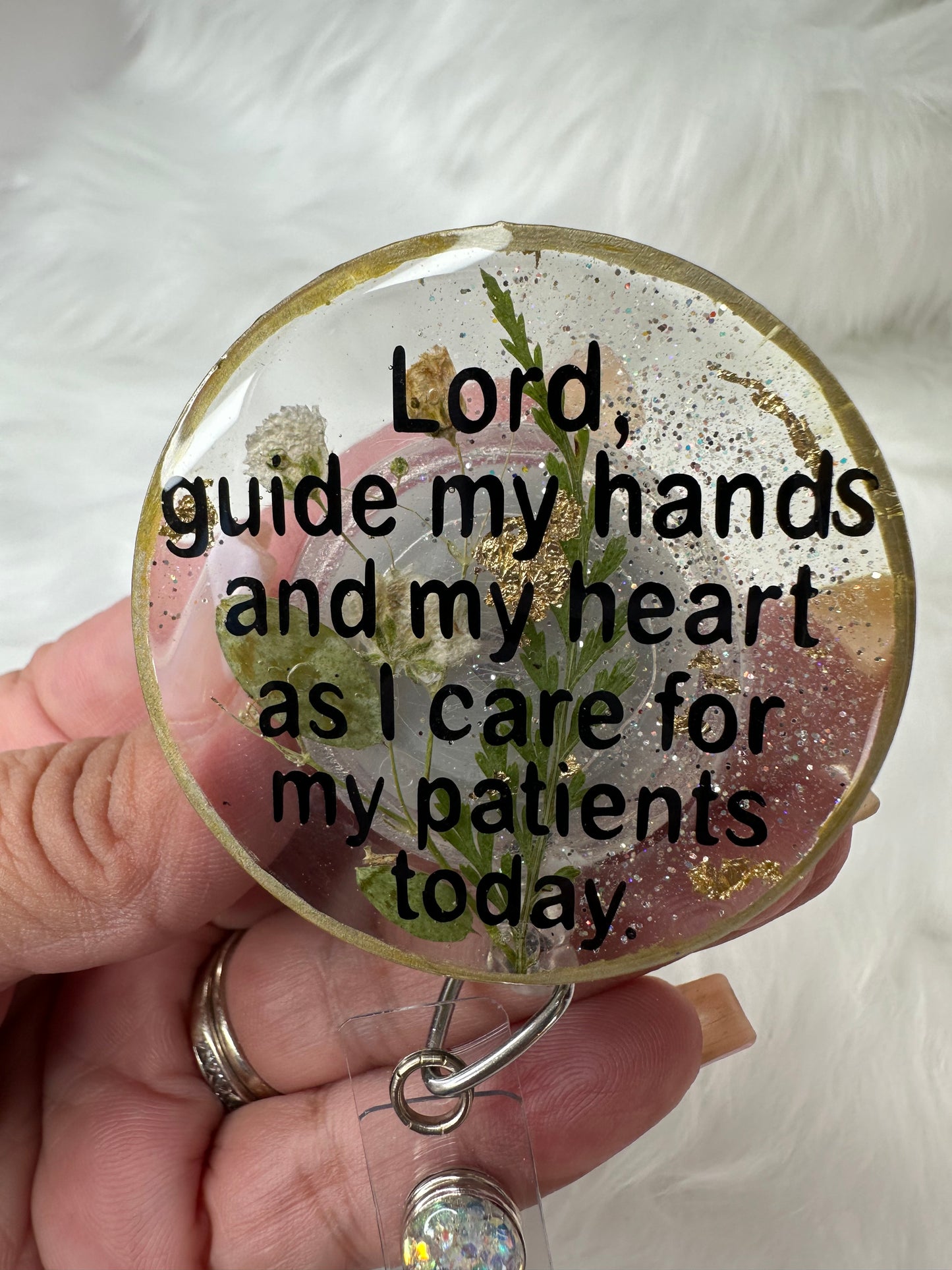 Nurses Prayer Badge Reel
