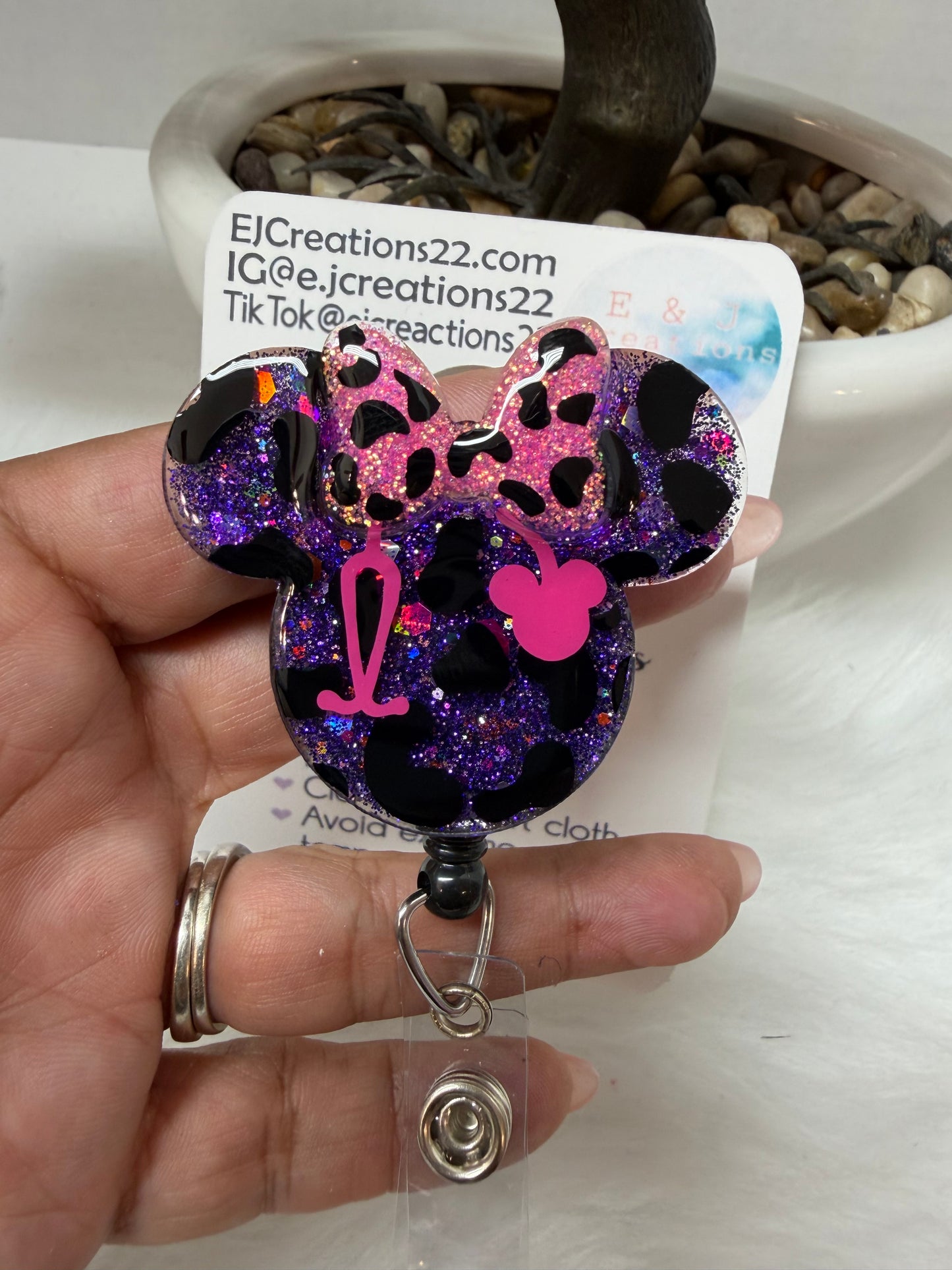 Mouse Ears Badge Reel