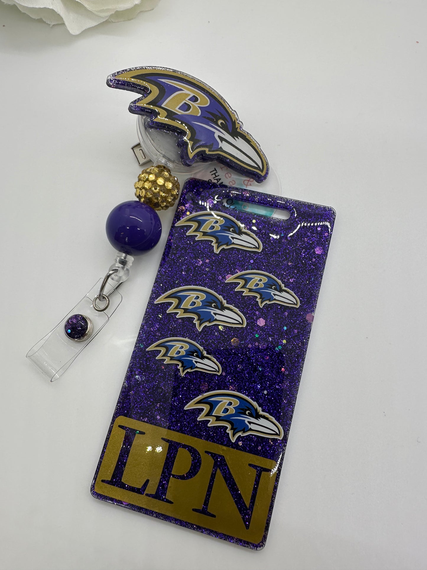 Purple Eagle Badge Buddy Set