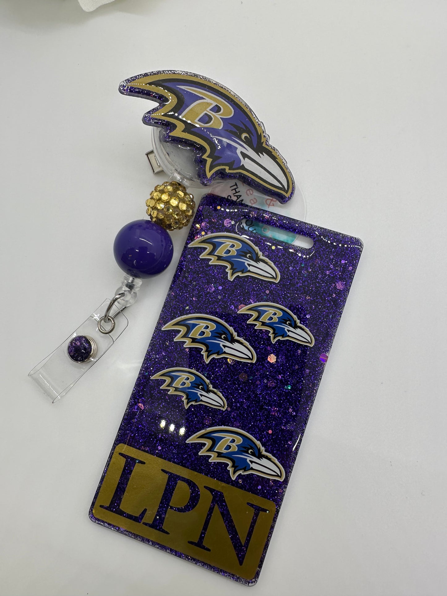 Purple Eagle Badge Buddy Set