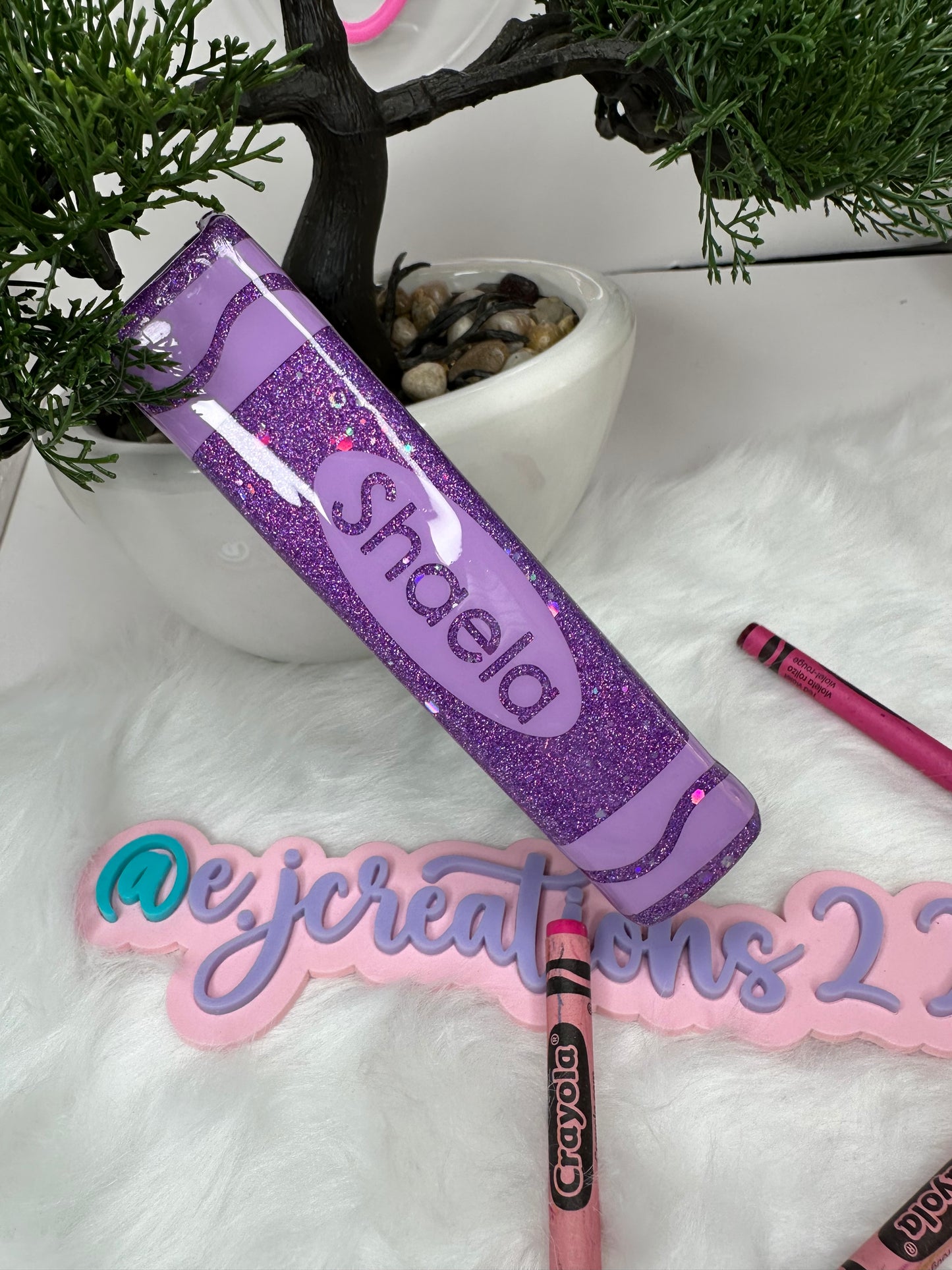 Personalize Epoxy Glitter Stapler