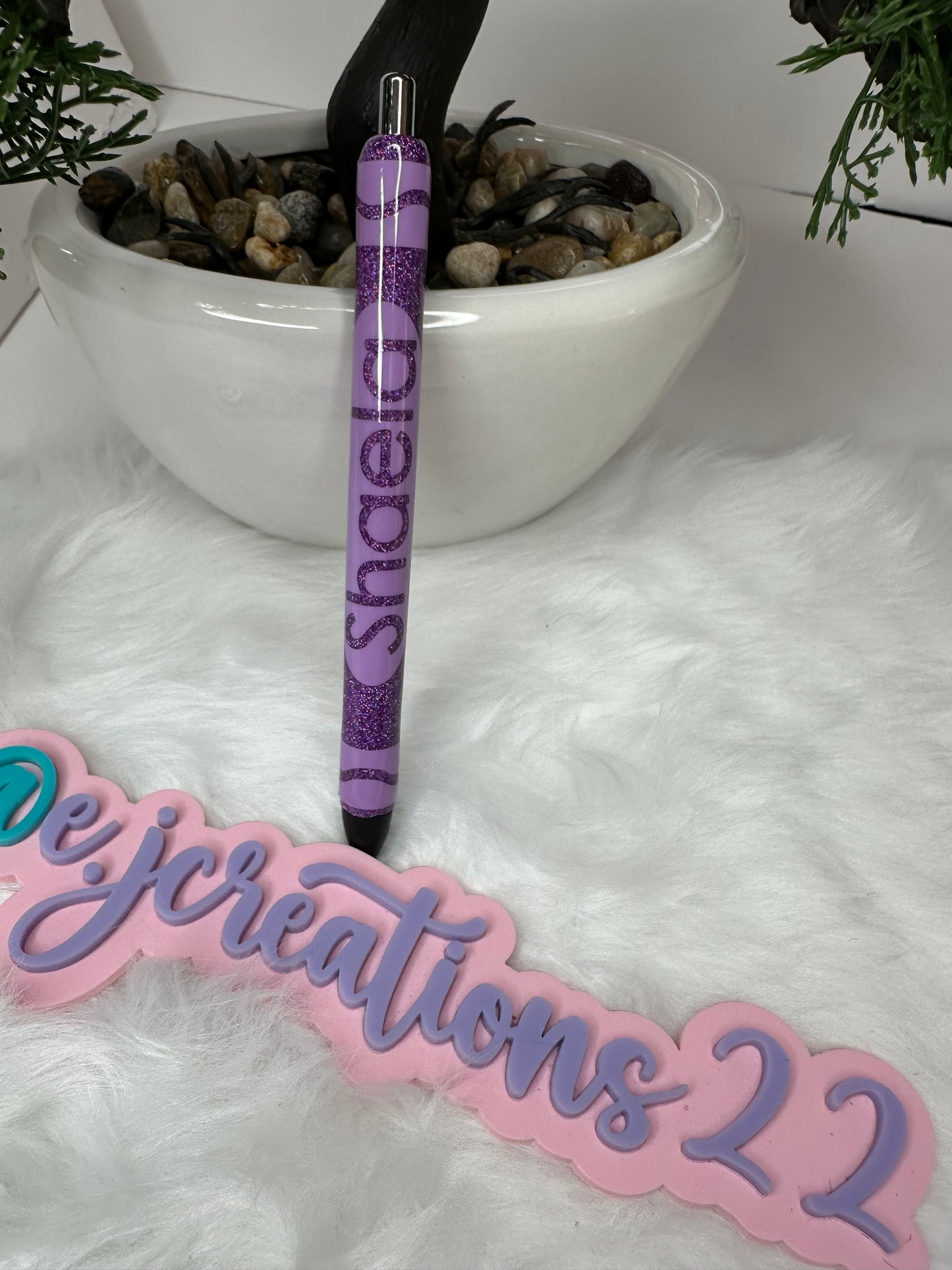 Personalize Epoxy Glitter Stapler
