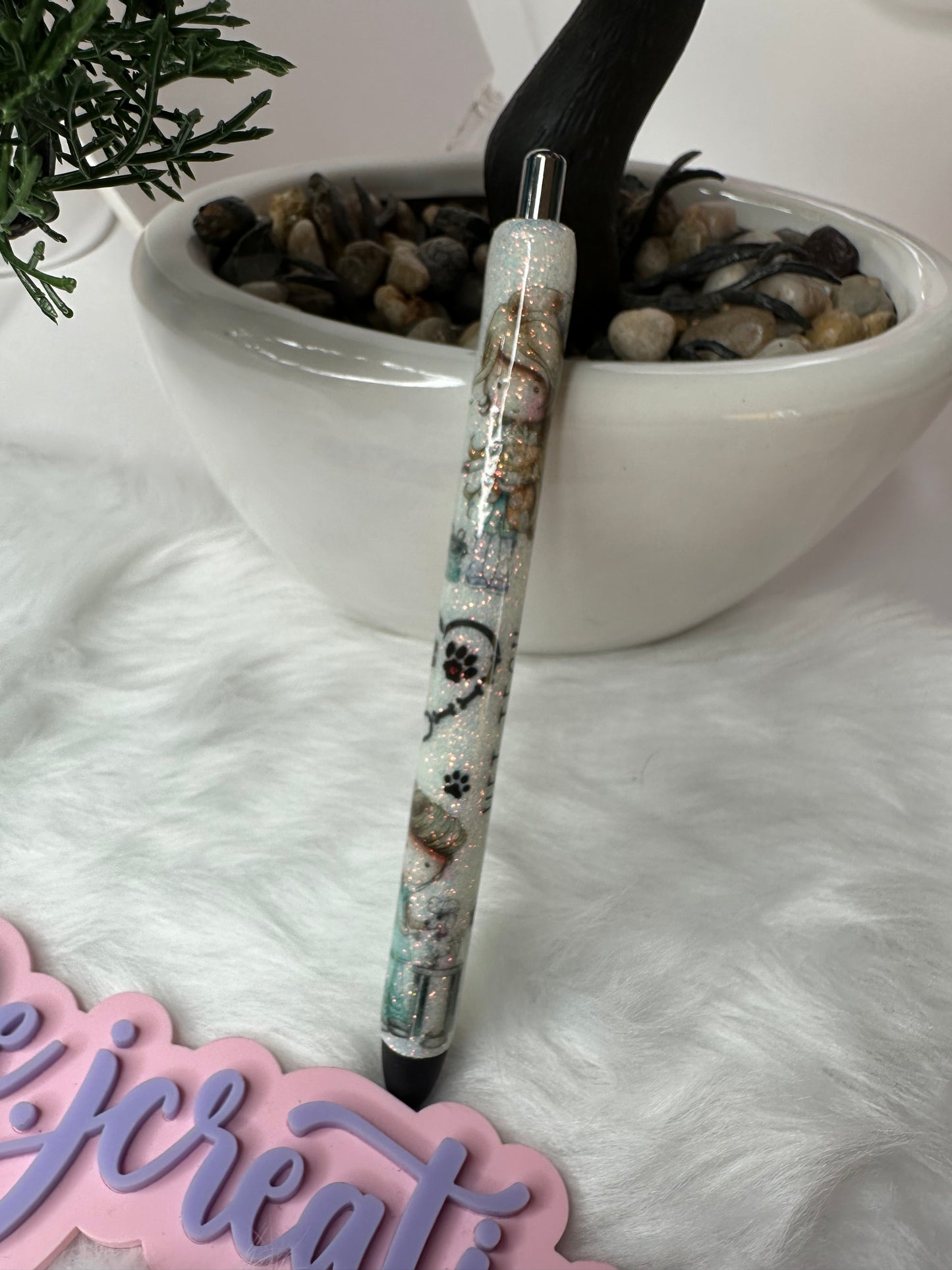 Vet Tech Epoxy Glitter Stapler