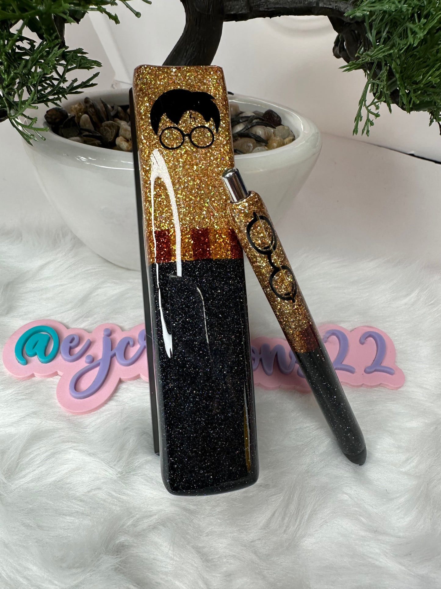 Wizard Epoxy Glitter Stapler