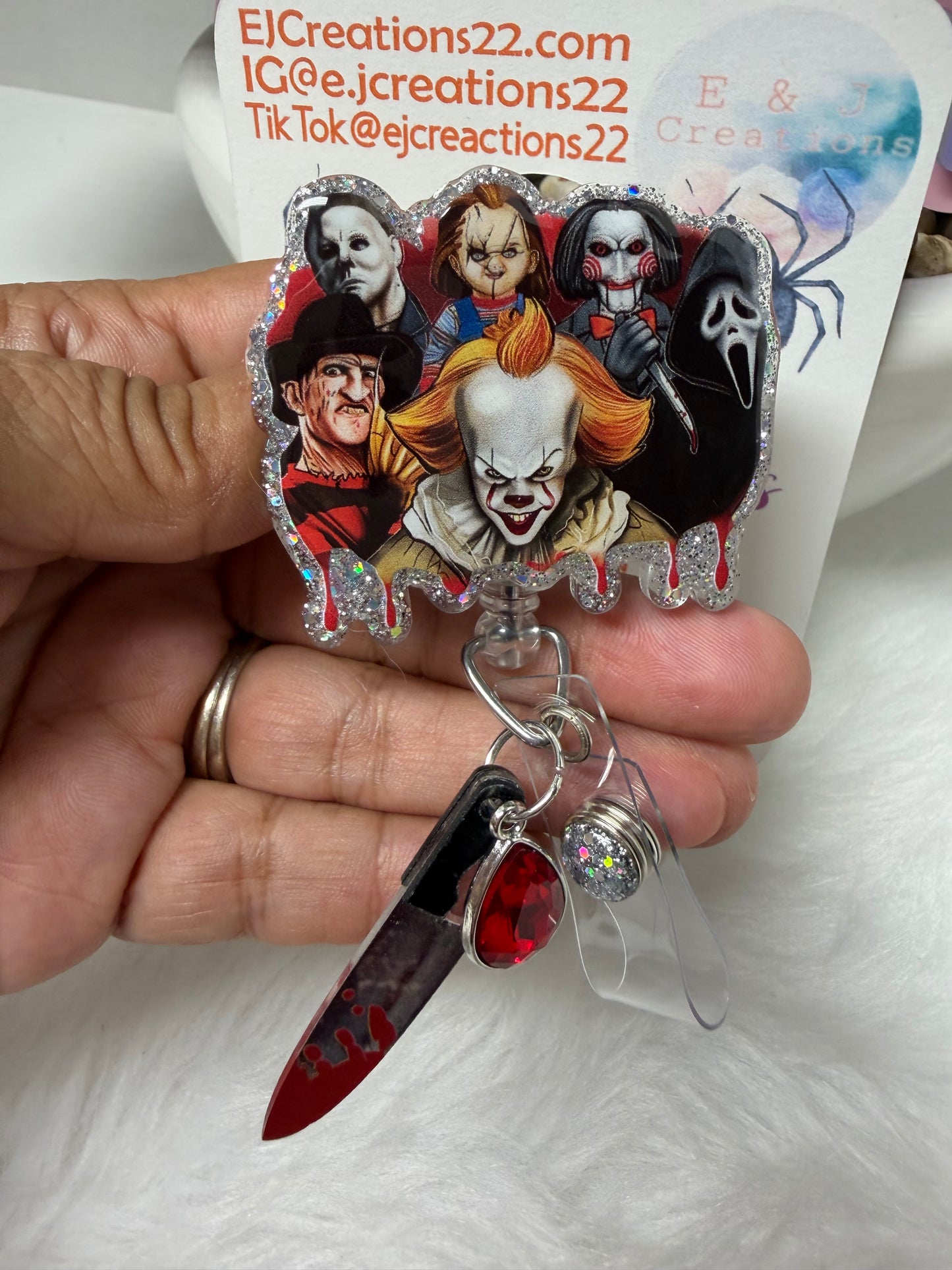 Halloween Badge Reels