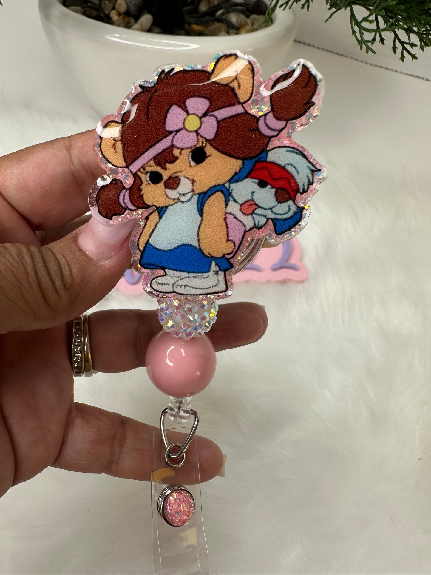 Paw Paw Princess Badge Reel