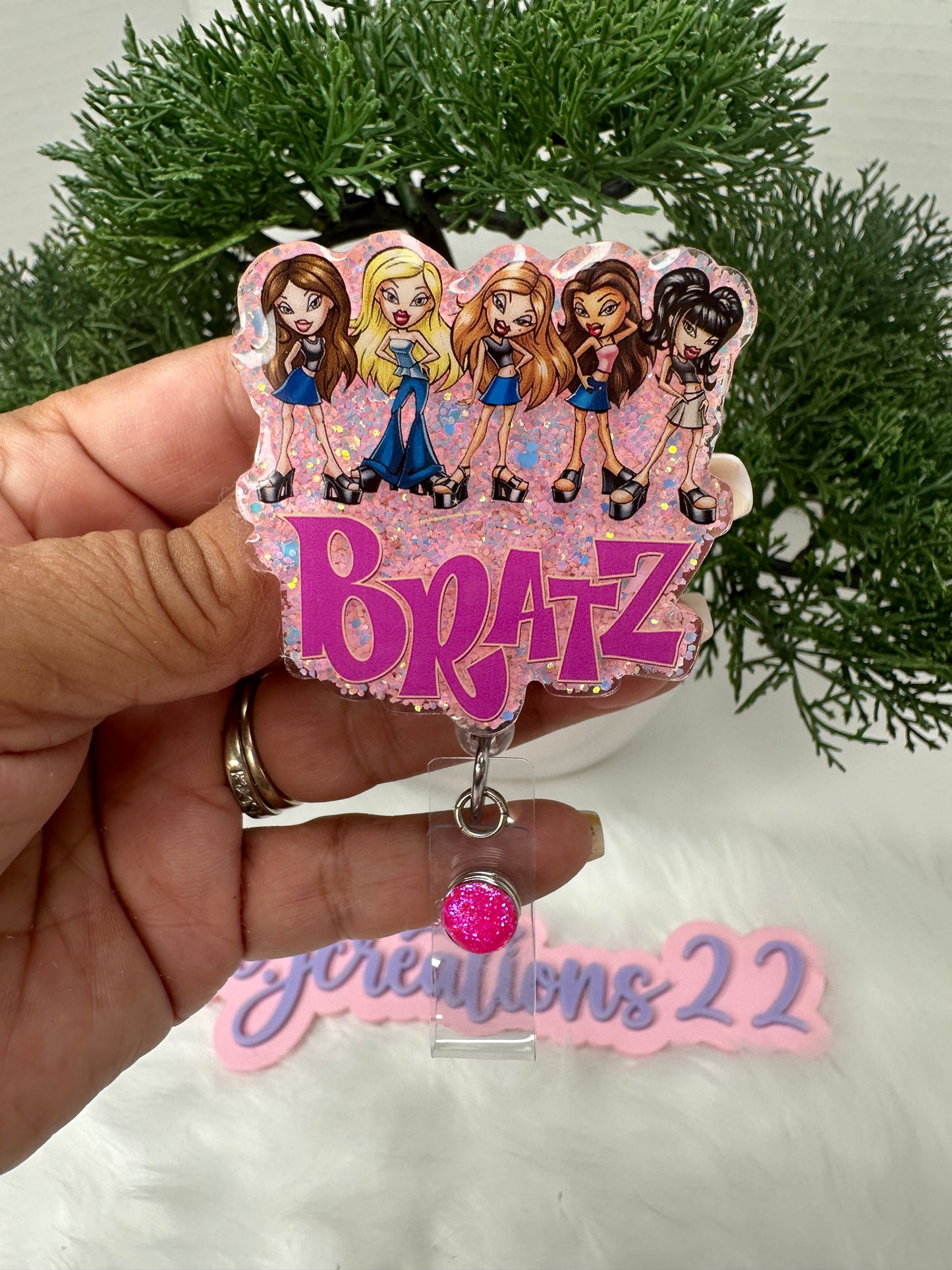 Bratz Dollz Badge Reel