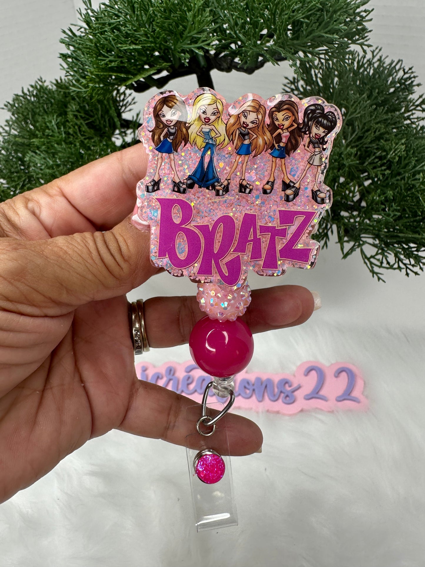 Bratz Dollz Badge Reel