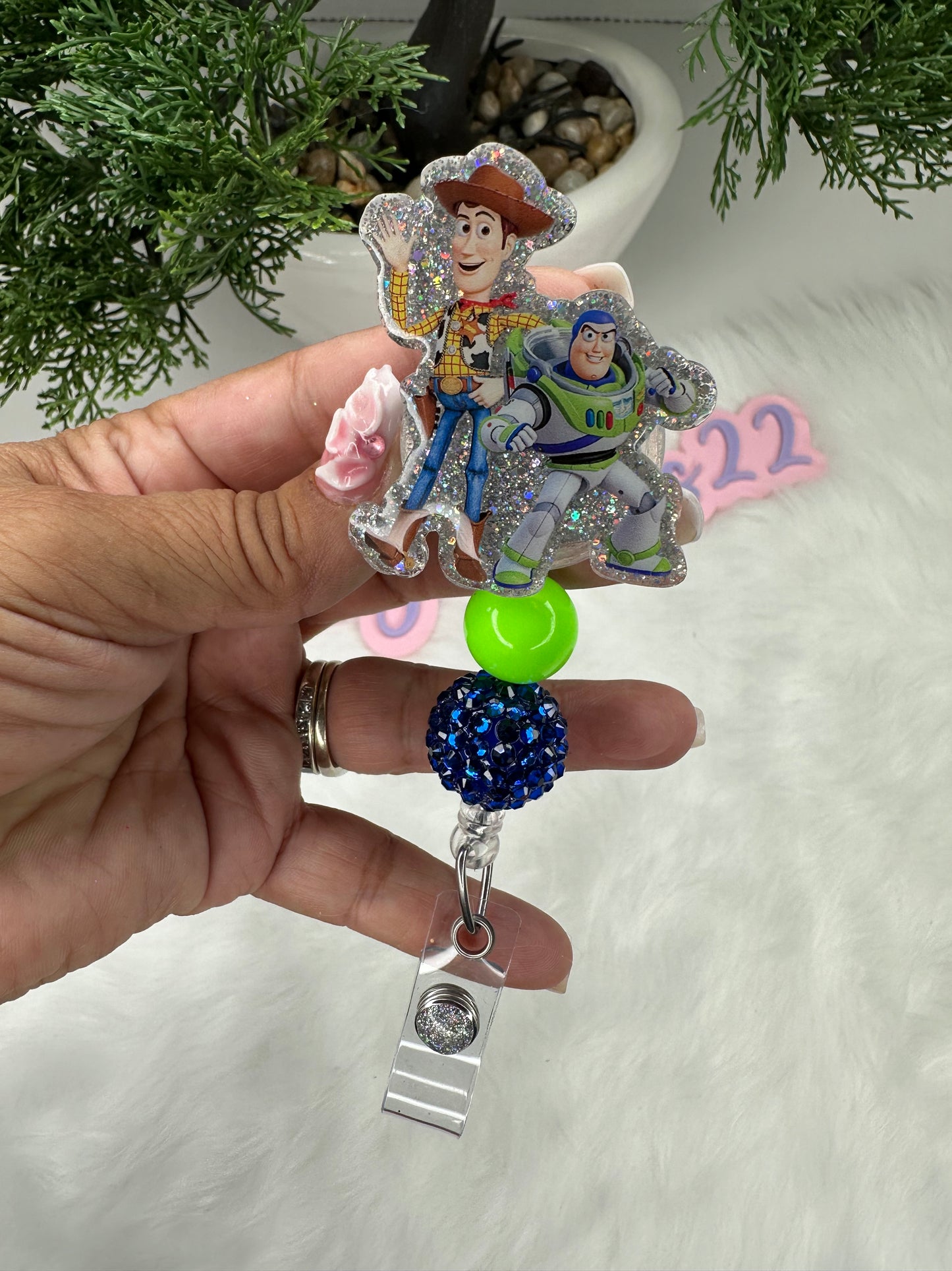 Woody and Buzz Badge Reel