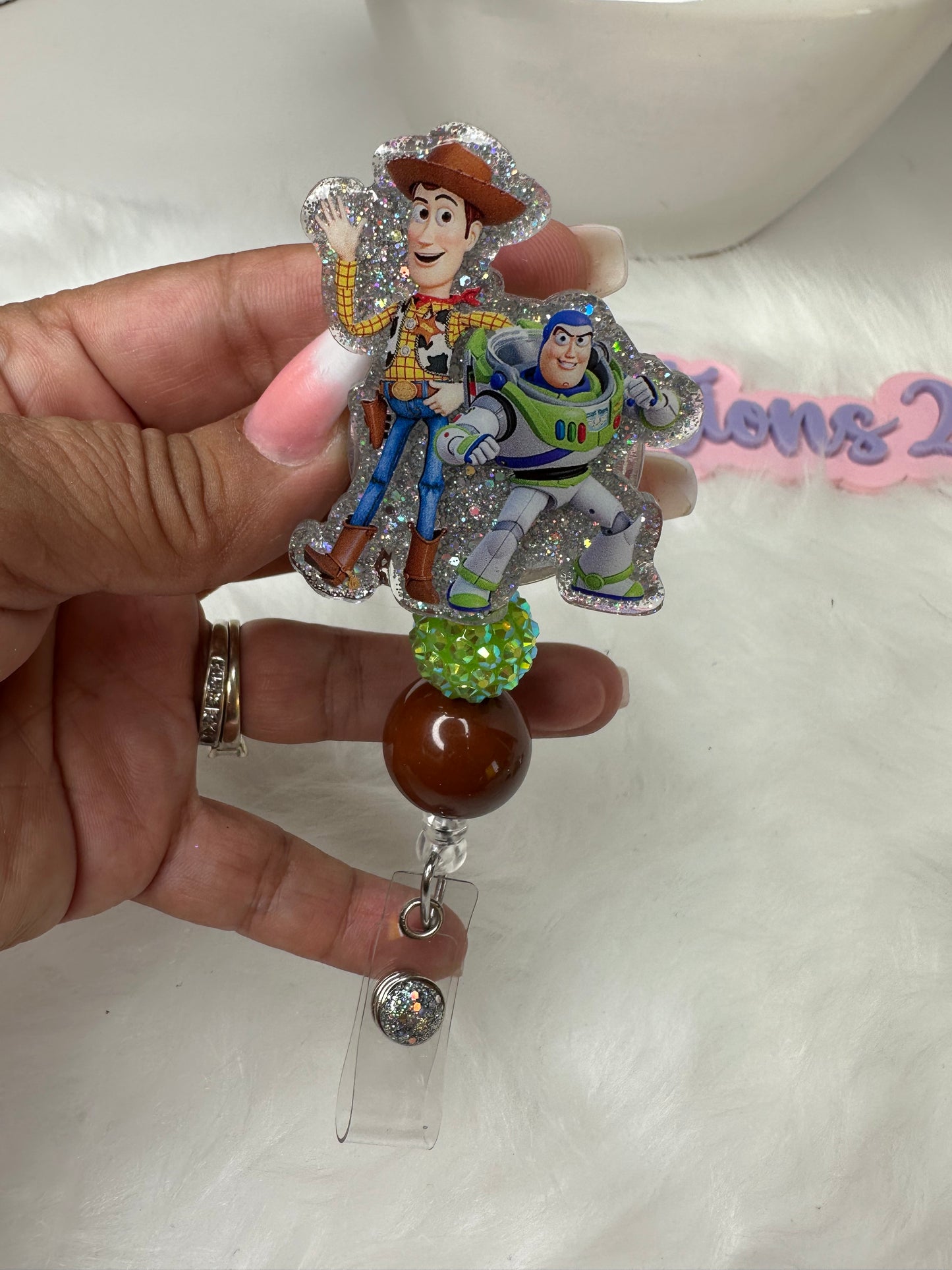 Woody and Buzz Badge Reel