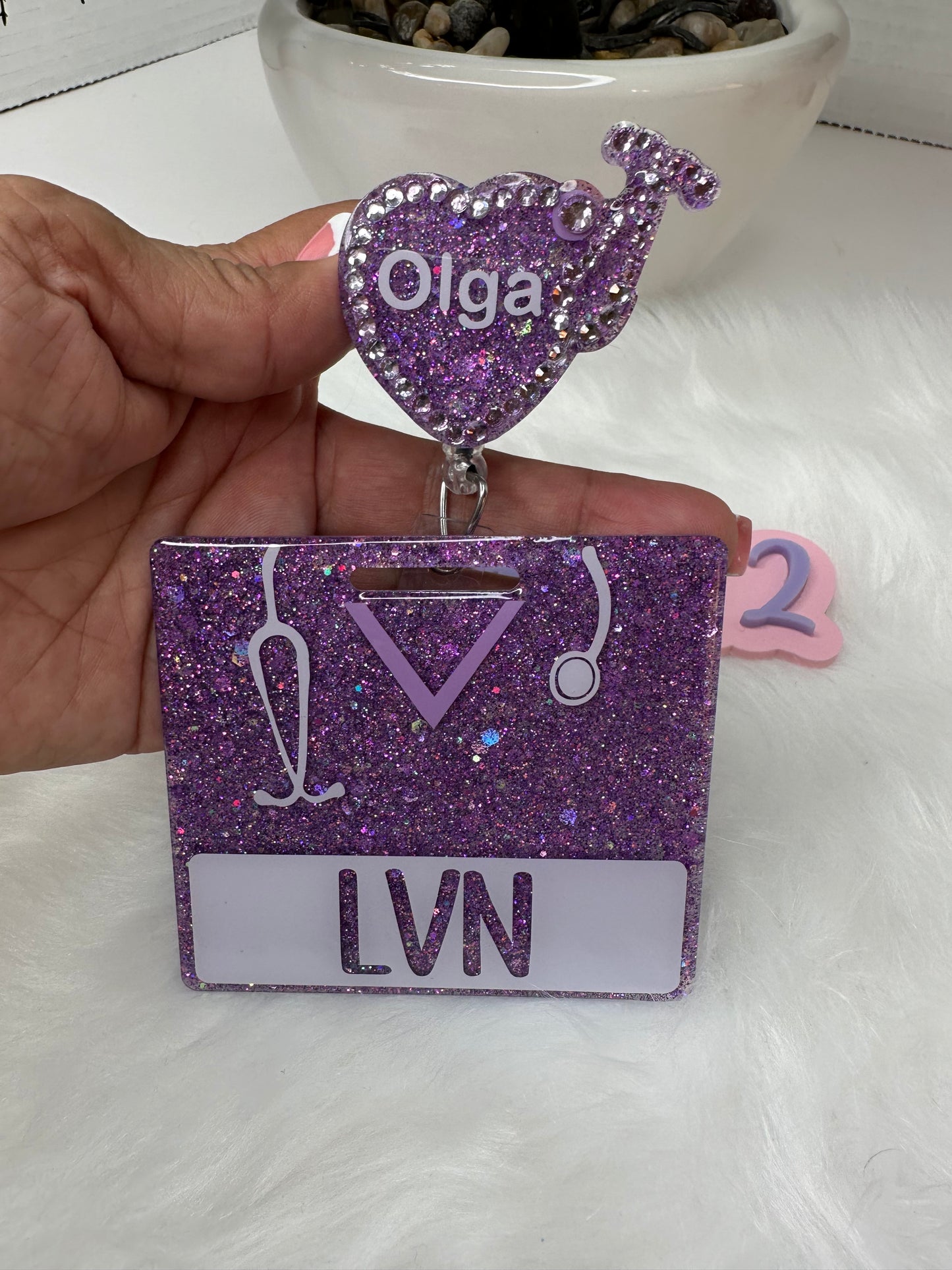 LVN Badge Buddy Set