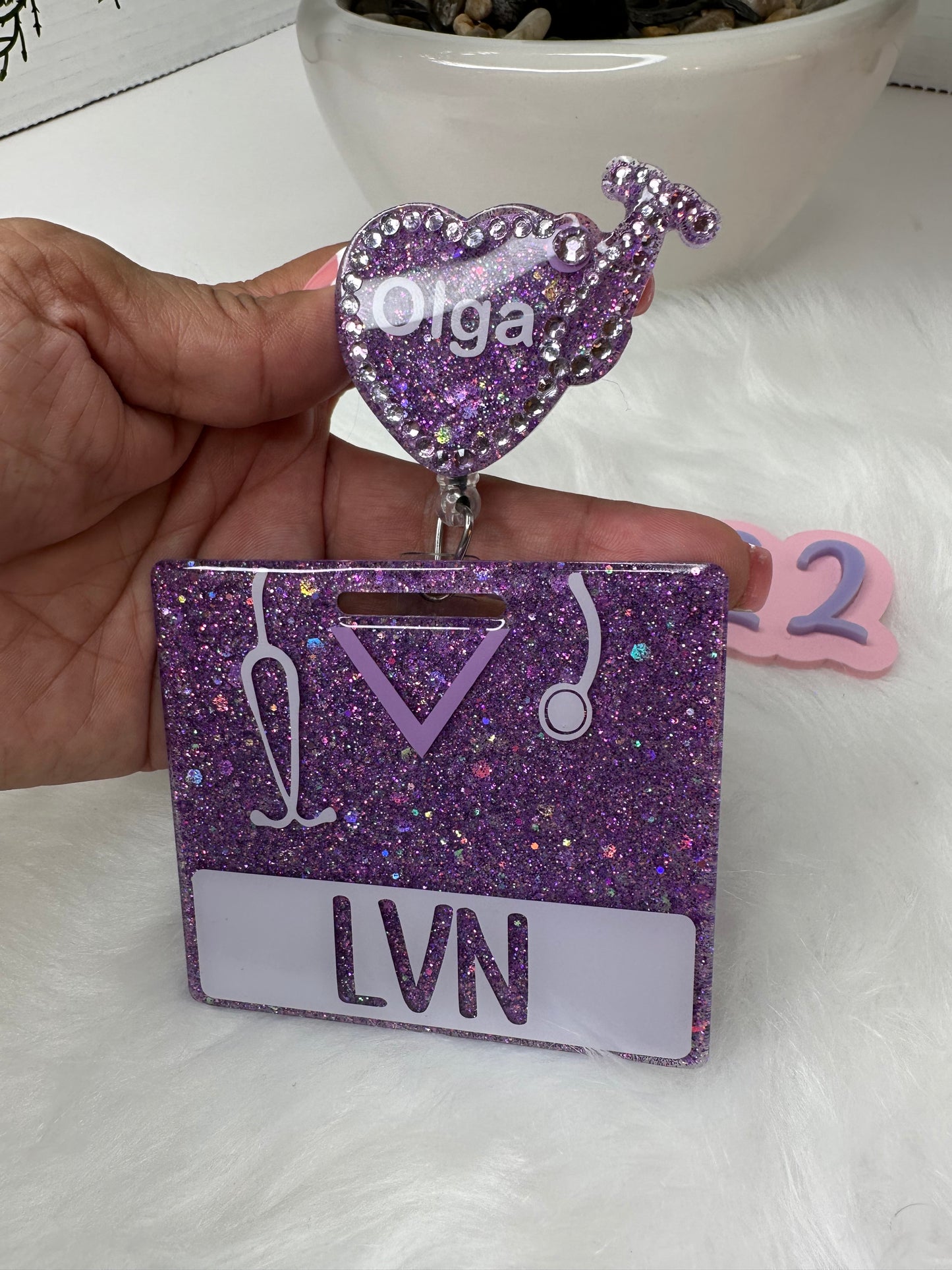 LVN Badge Buddy Set