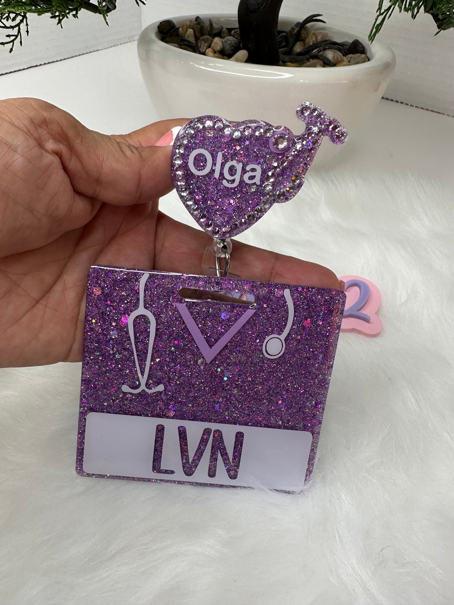 LVN Badge Buddy Set