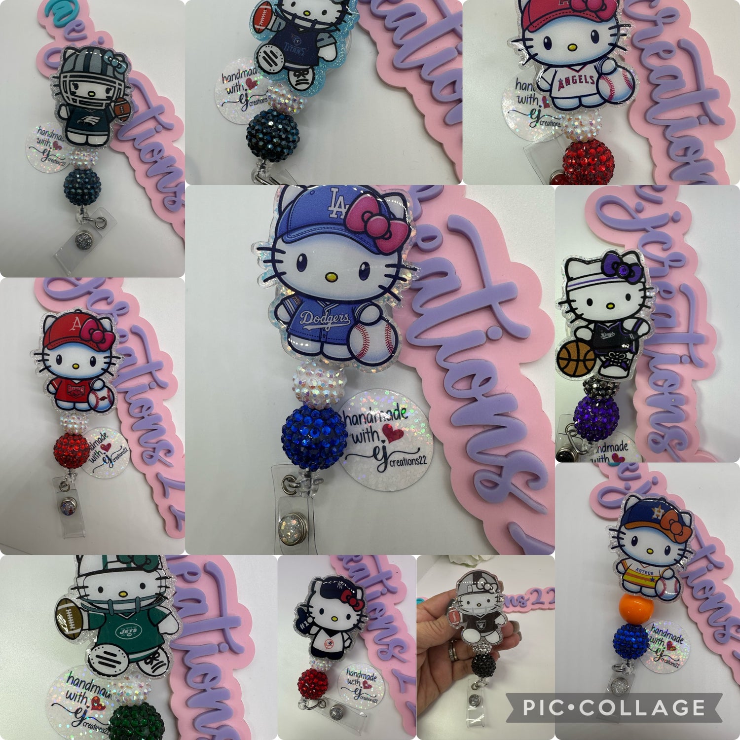 KITTY SPORTS BADGE REELS