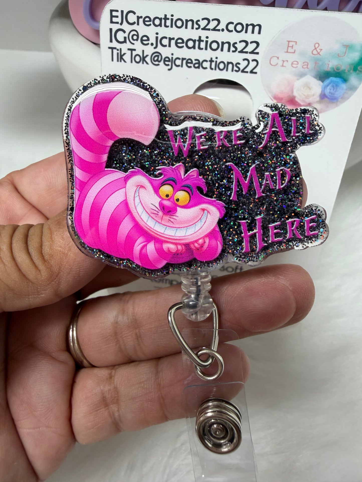 We”re All Mad Here Badge Reel