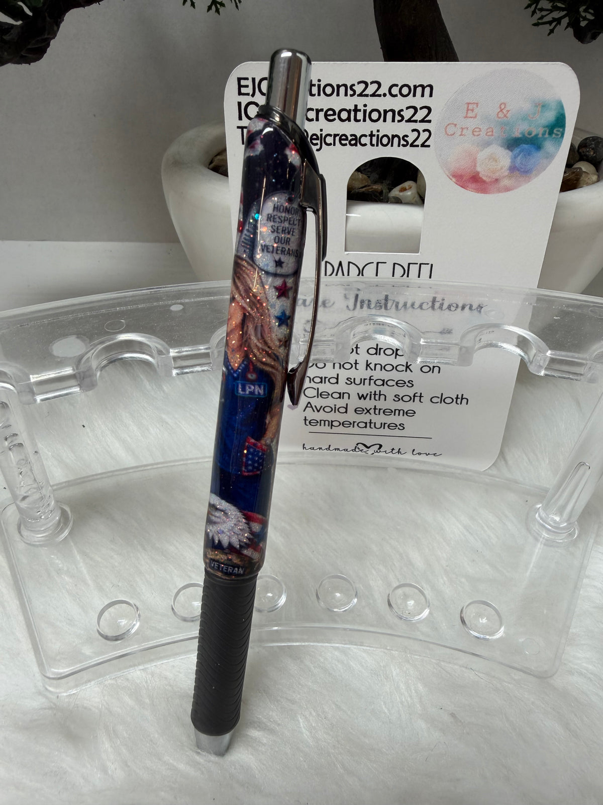 Bedazzle Veterans ID BADGE SET