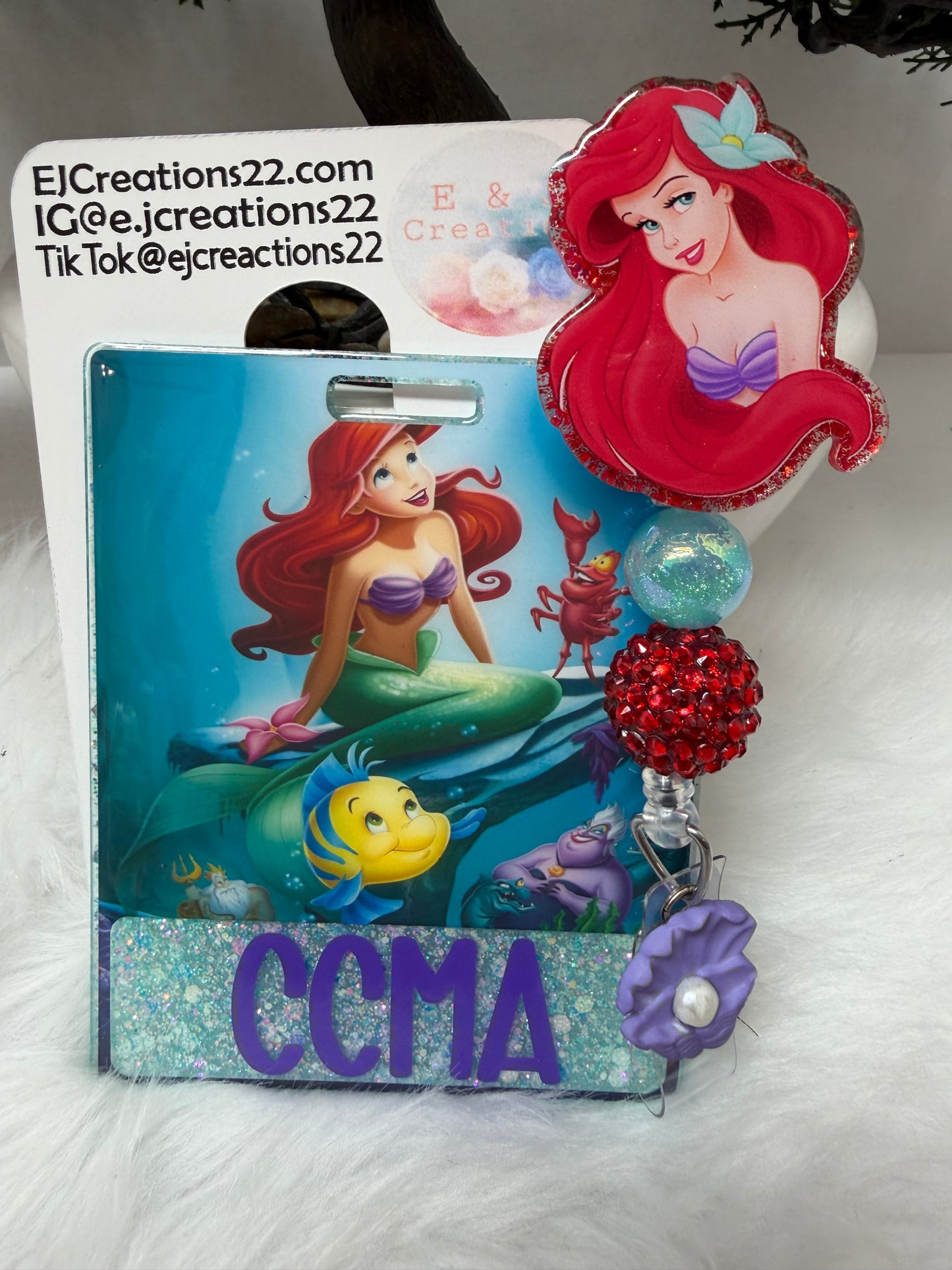 Mermaid Badge Buddy Set