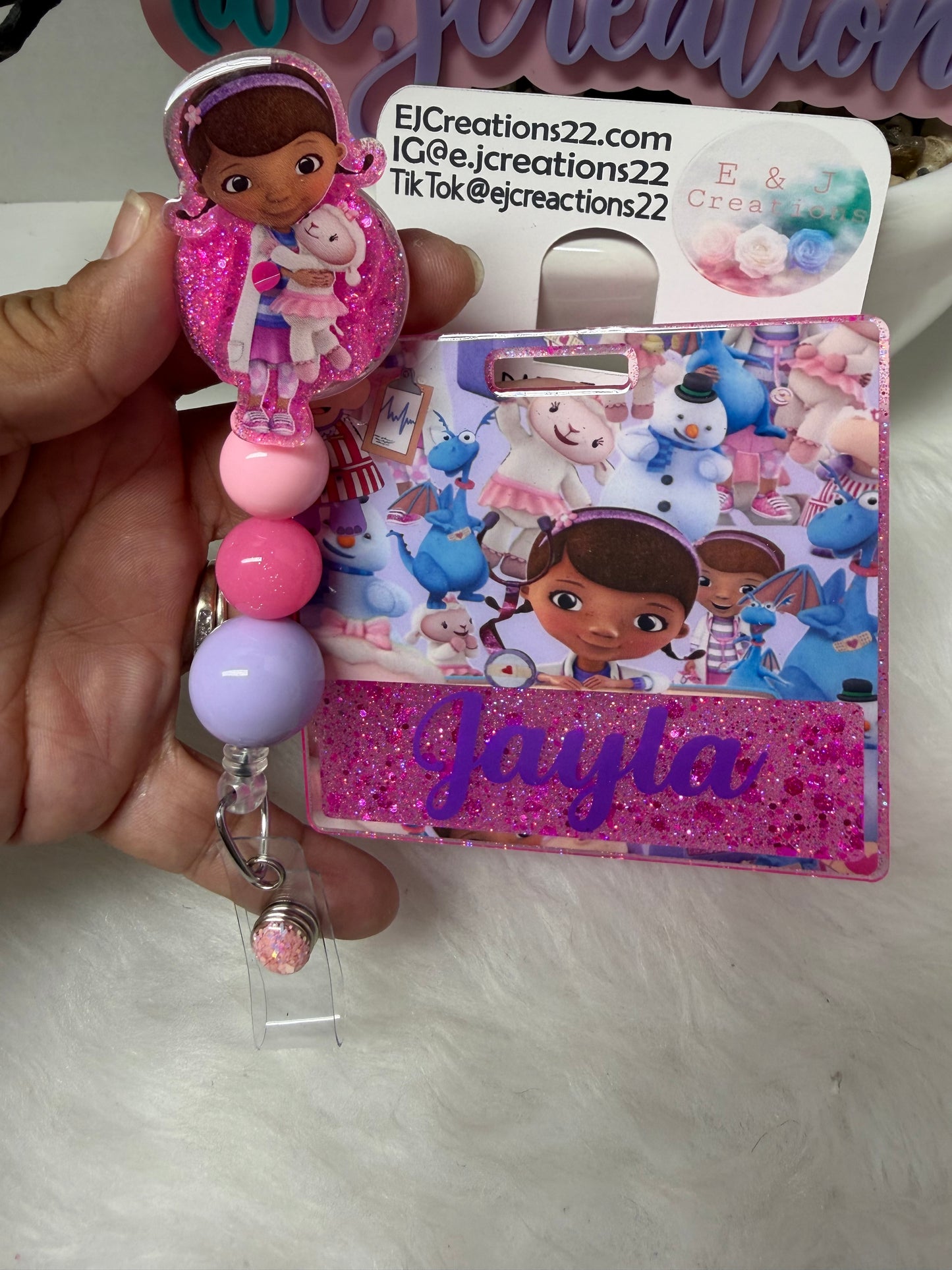 Doc Mcstuffin Badge Buddy Set