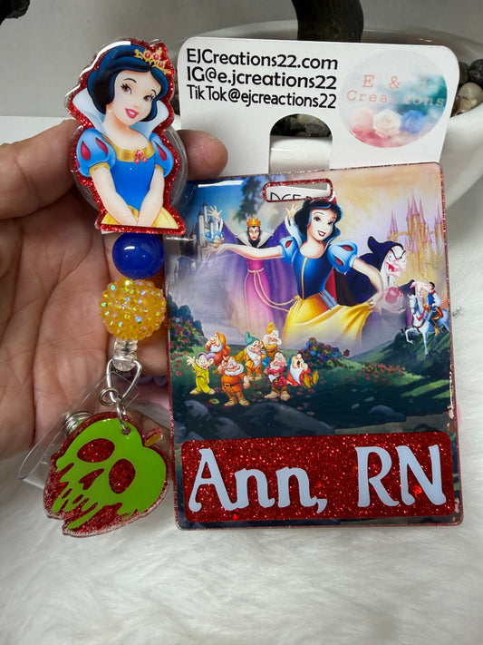 Snow Princess Badge Buddy Set