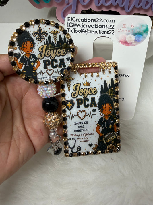 SAINT Bedazzle ID BADGE SET