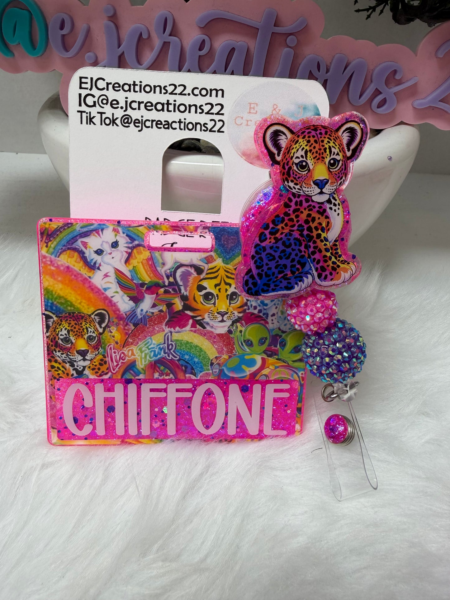 Liza Frank Badge Buddy Set