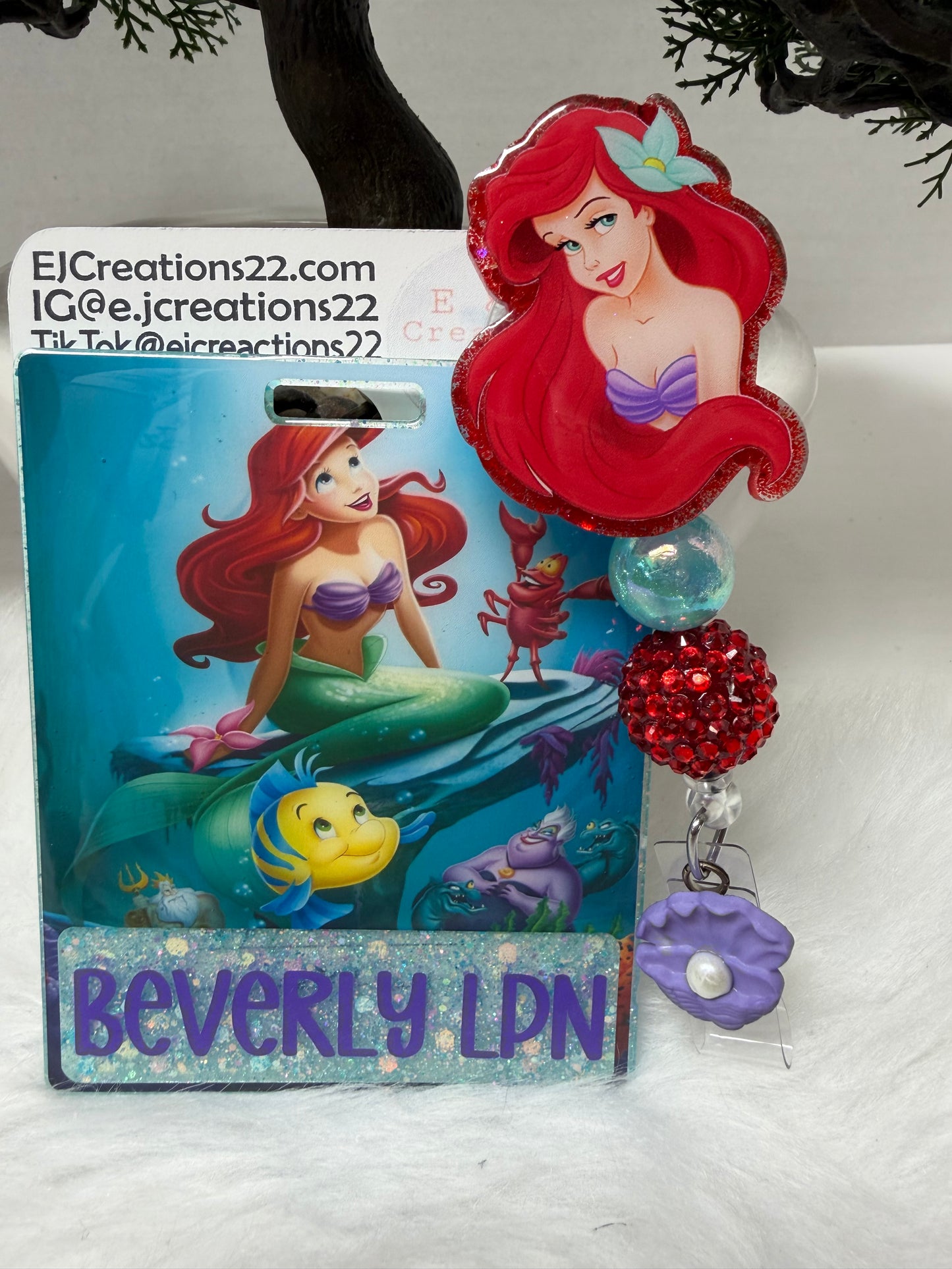 Mermaid Badge Buddy Set