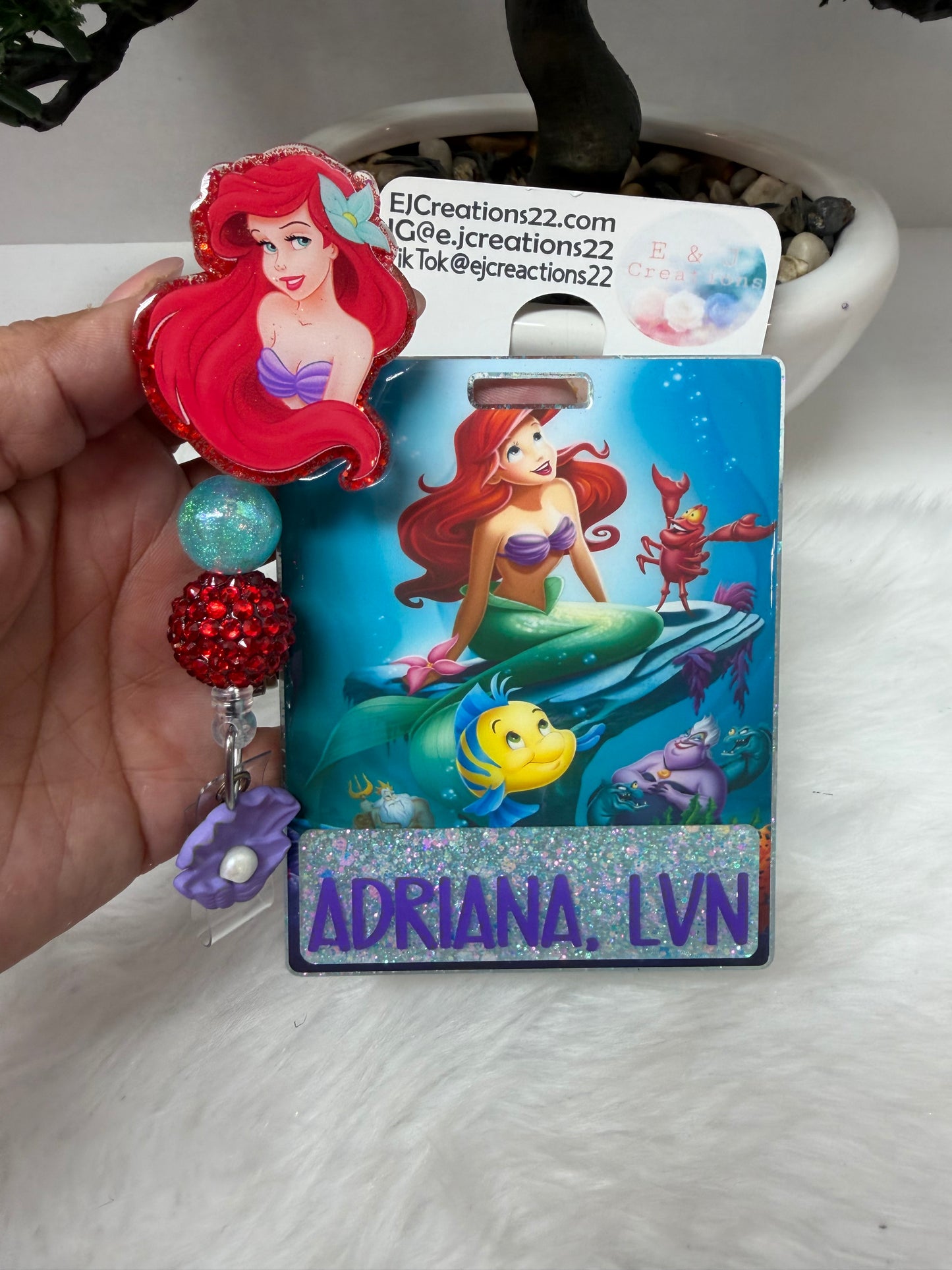 Mermaid Badge Buddy Set