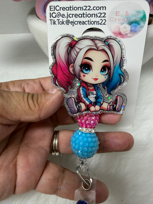 HQueen Badge Reel