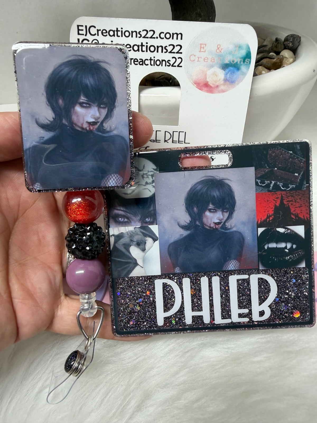 Mavis Vampire Badge Buddy Set