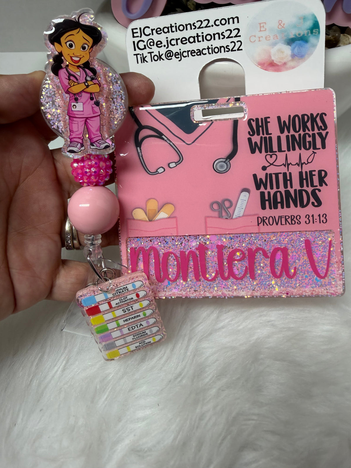 Medical Girlie Badge Buddy Set