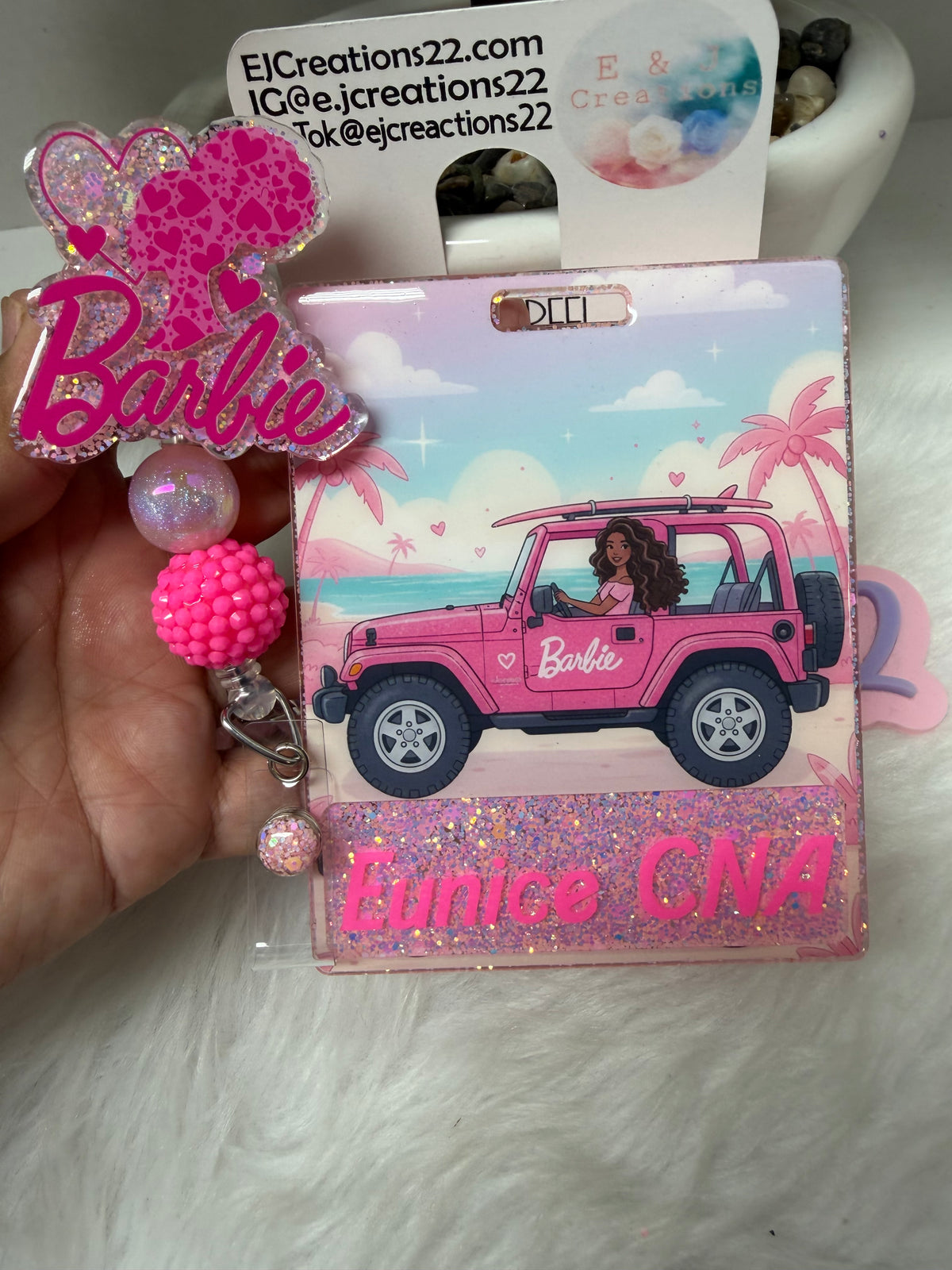 Afro Classy Doll Badge Buddy Set