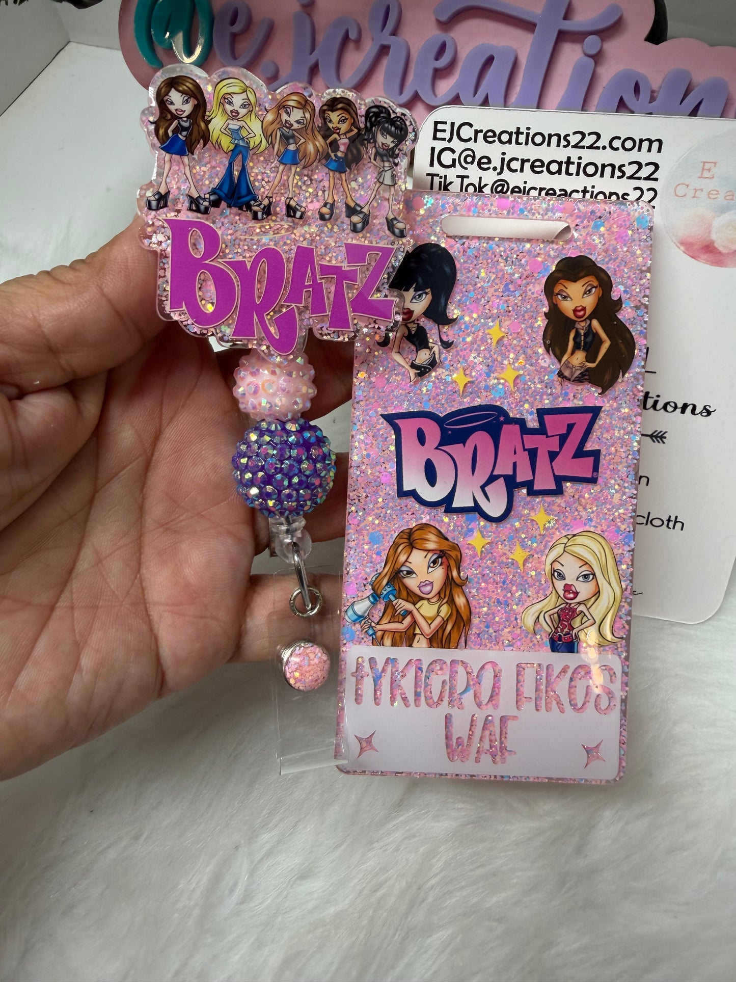 Bratz Dollz Badge Buddy Set