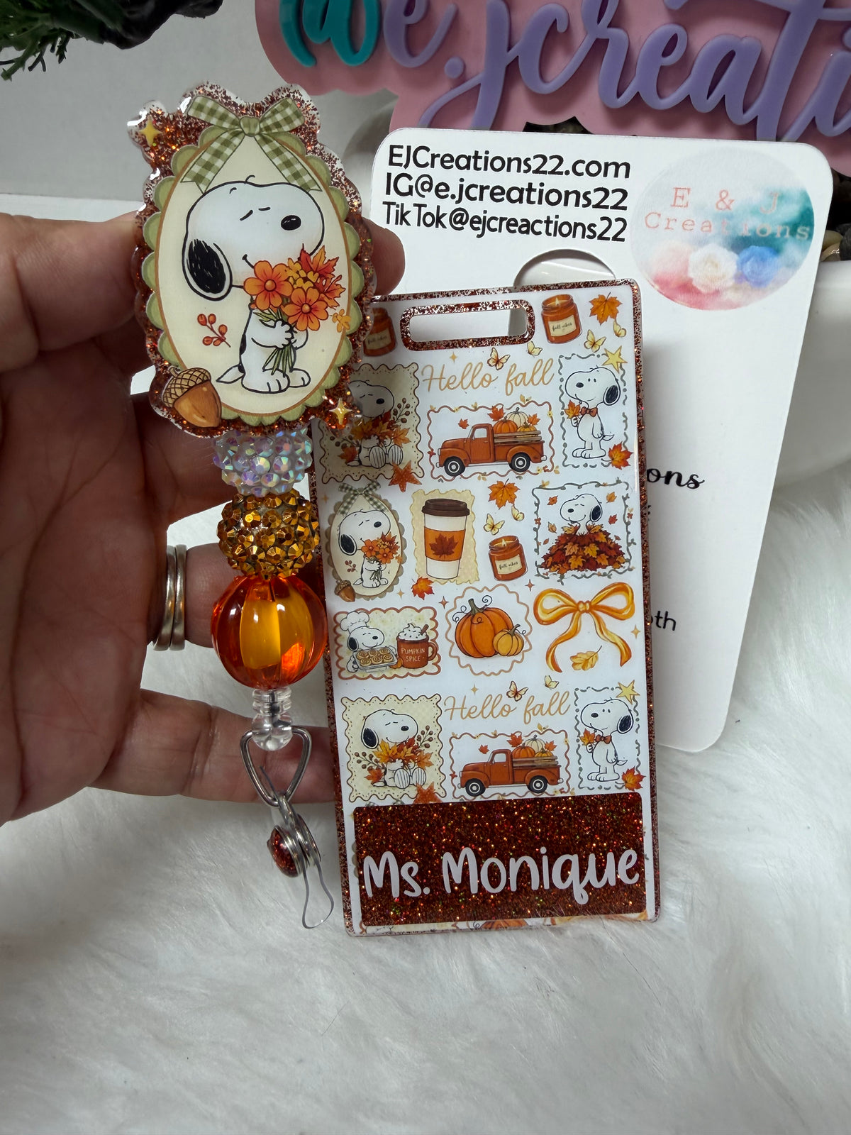 Fall Pup Badge Buddy Set