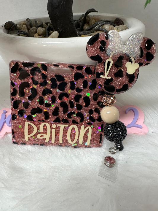 Leopard Badge Buddy Set