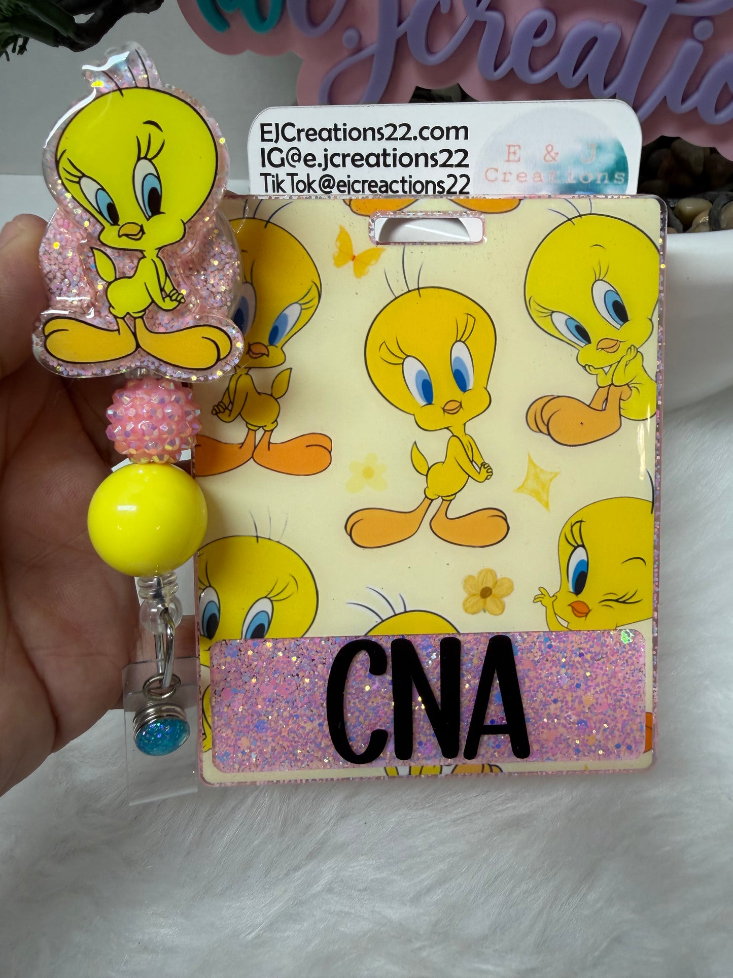 Yellow Bird Badge Buddy Set