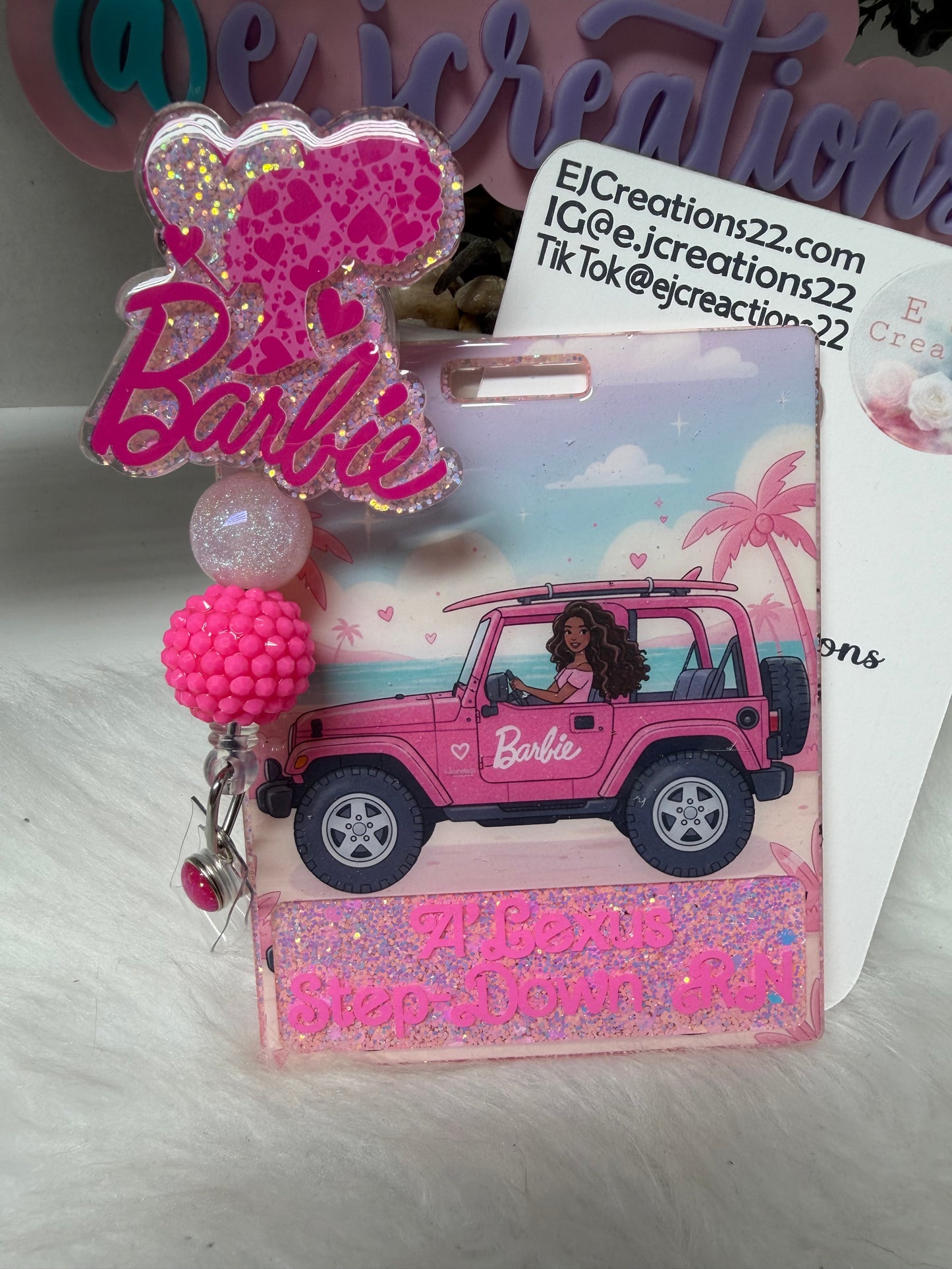 Afro Classy Doll Badge Buddy Set