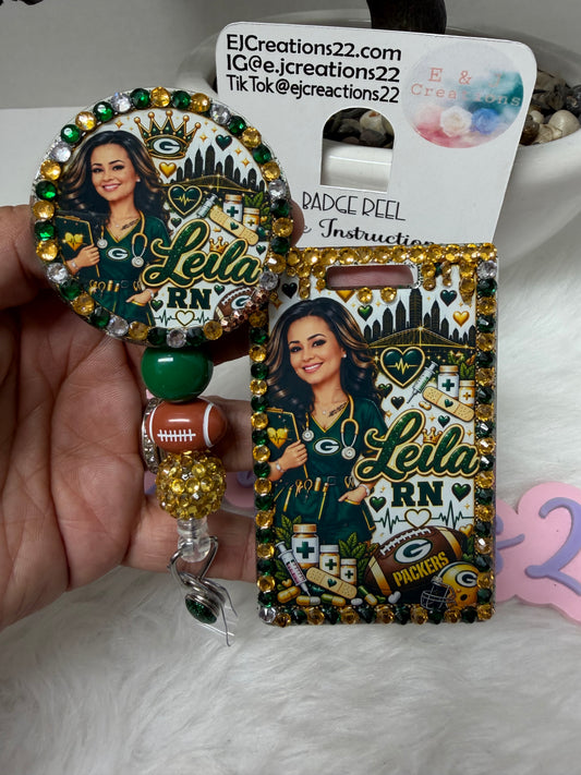 GP Bedazzled Name Badge Set