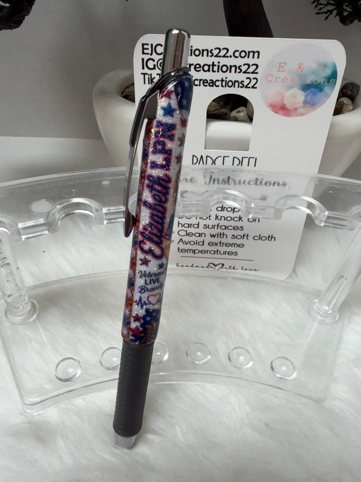 Bedazzle Veterans ID BADGE SET