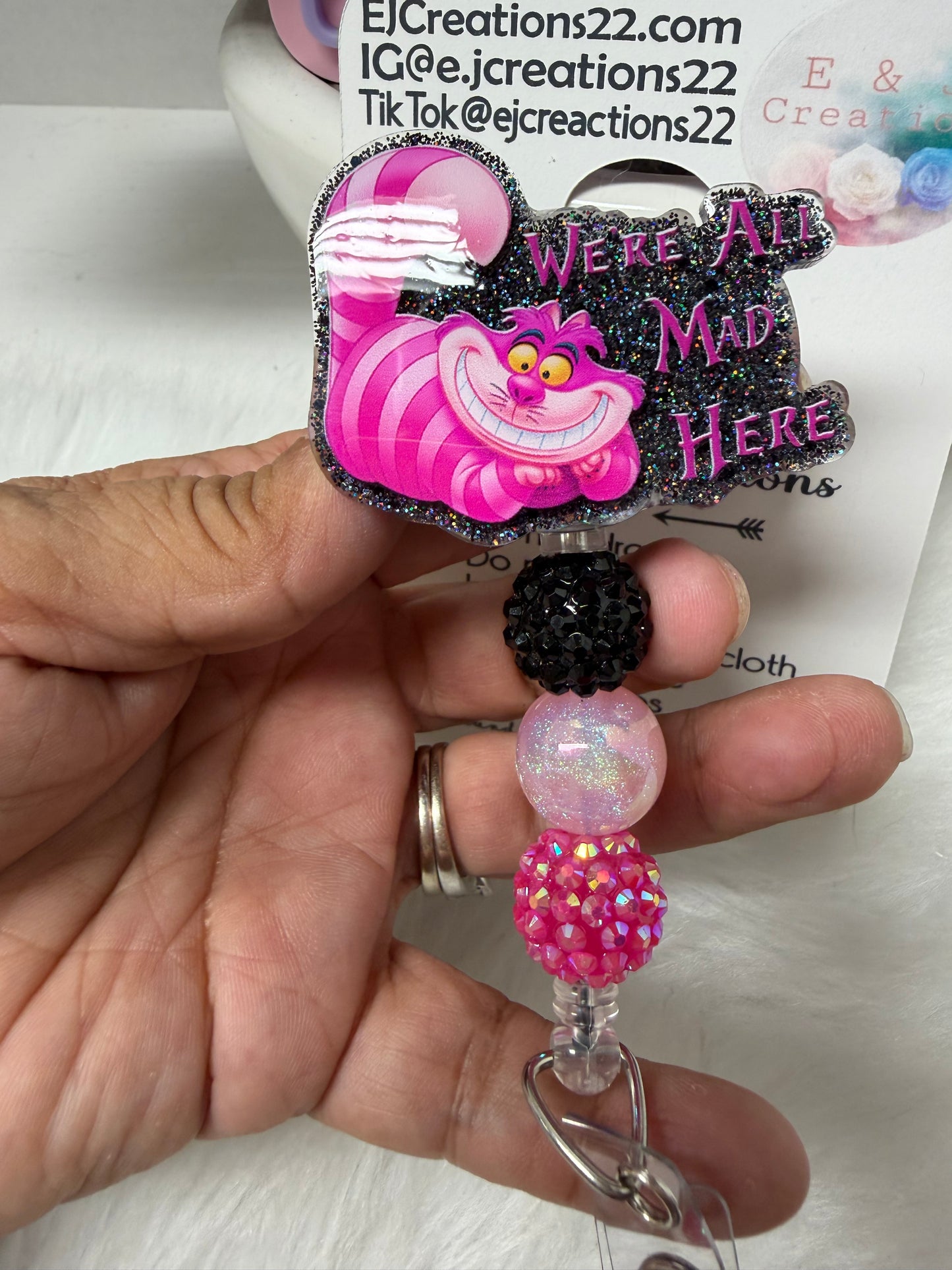 We”re All Mad Here Badge Reel